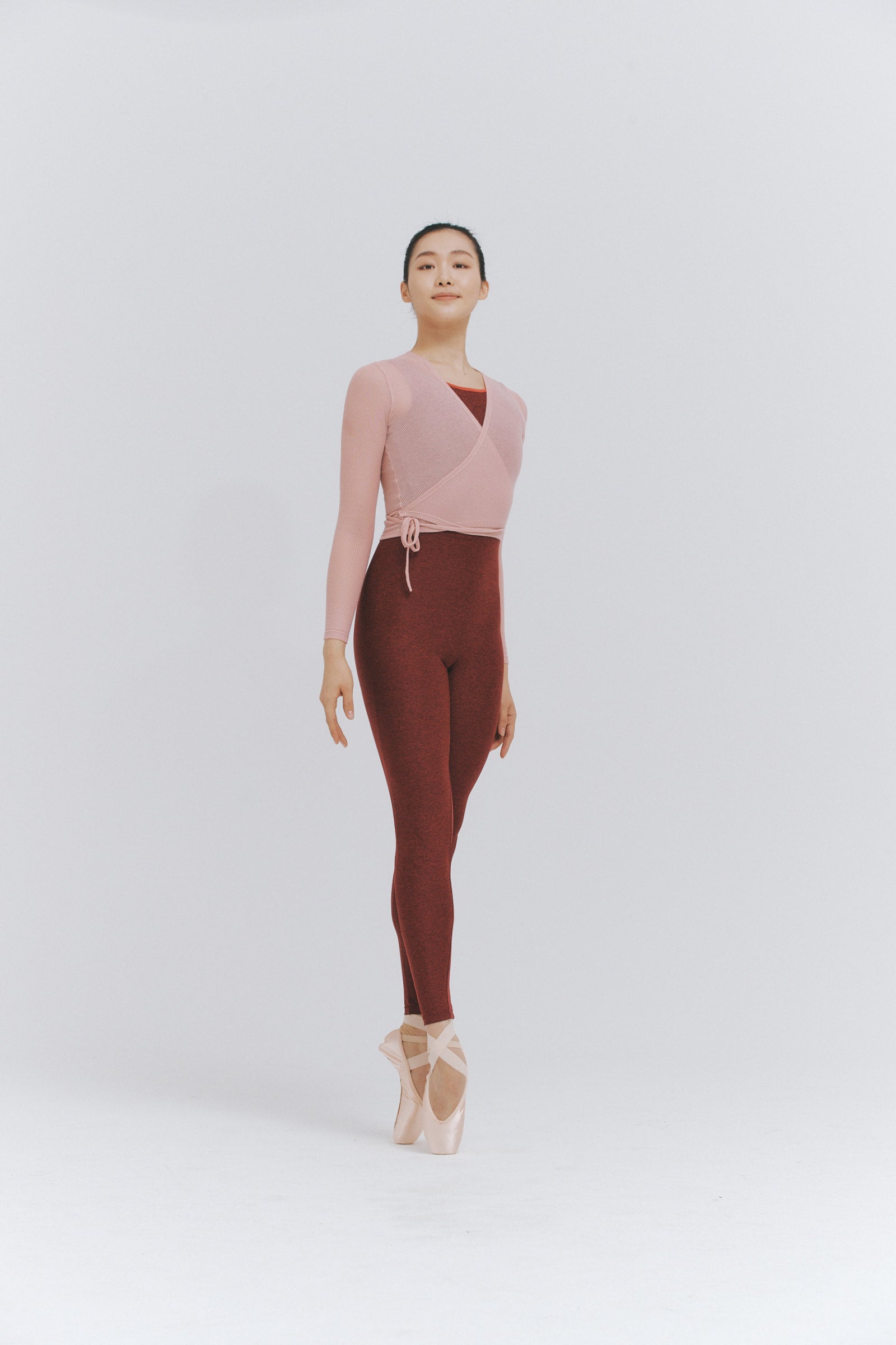 TENCEL™ WRAPPED TOP | LIGHT PINK