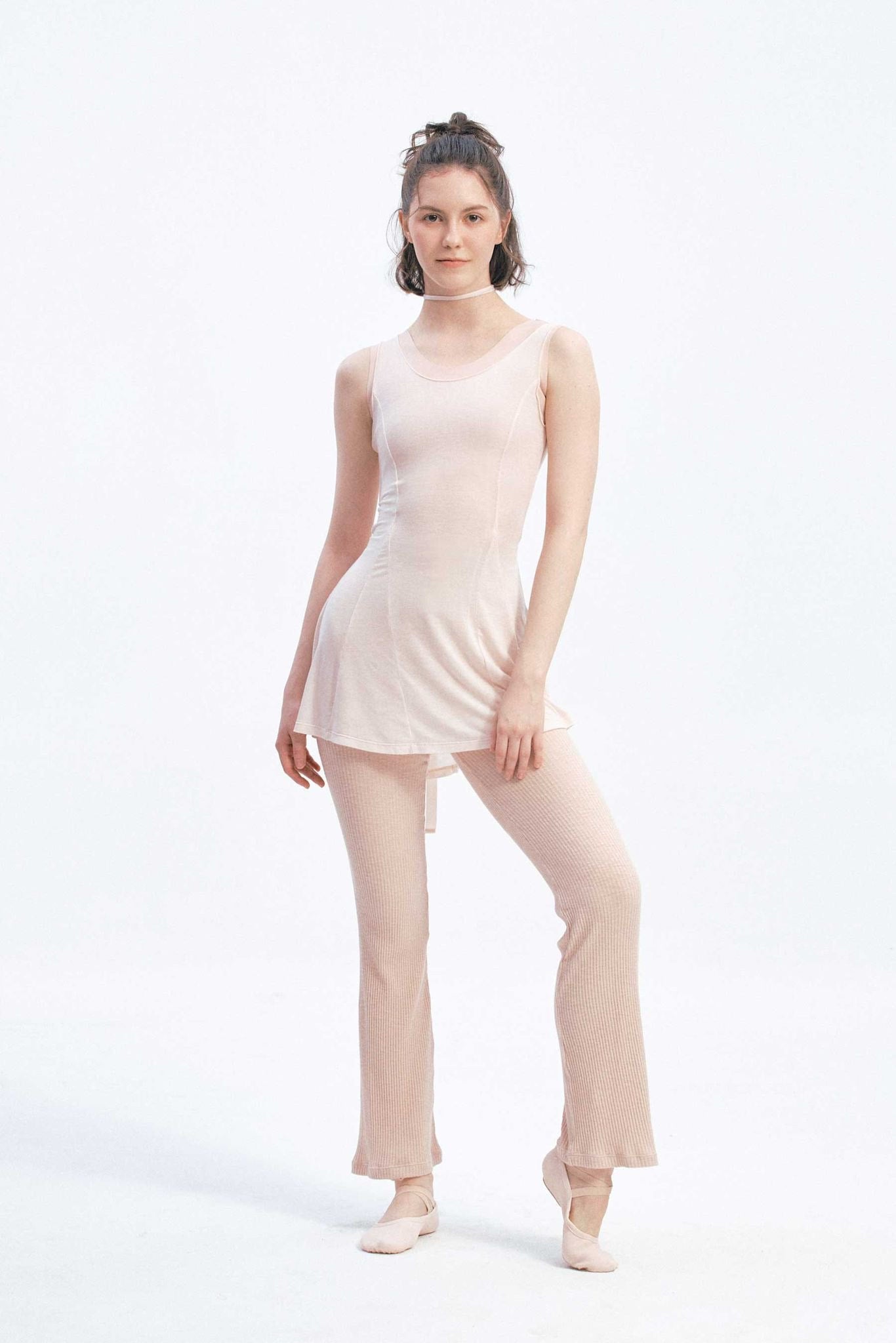 TENCEL™ Ballet Dress | White Pink