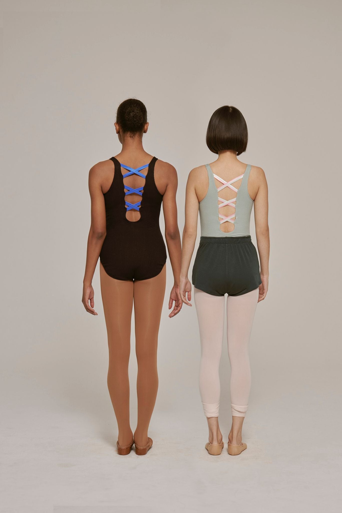 MODAL® LACED BACK LEOTARD | MINT