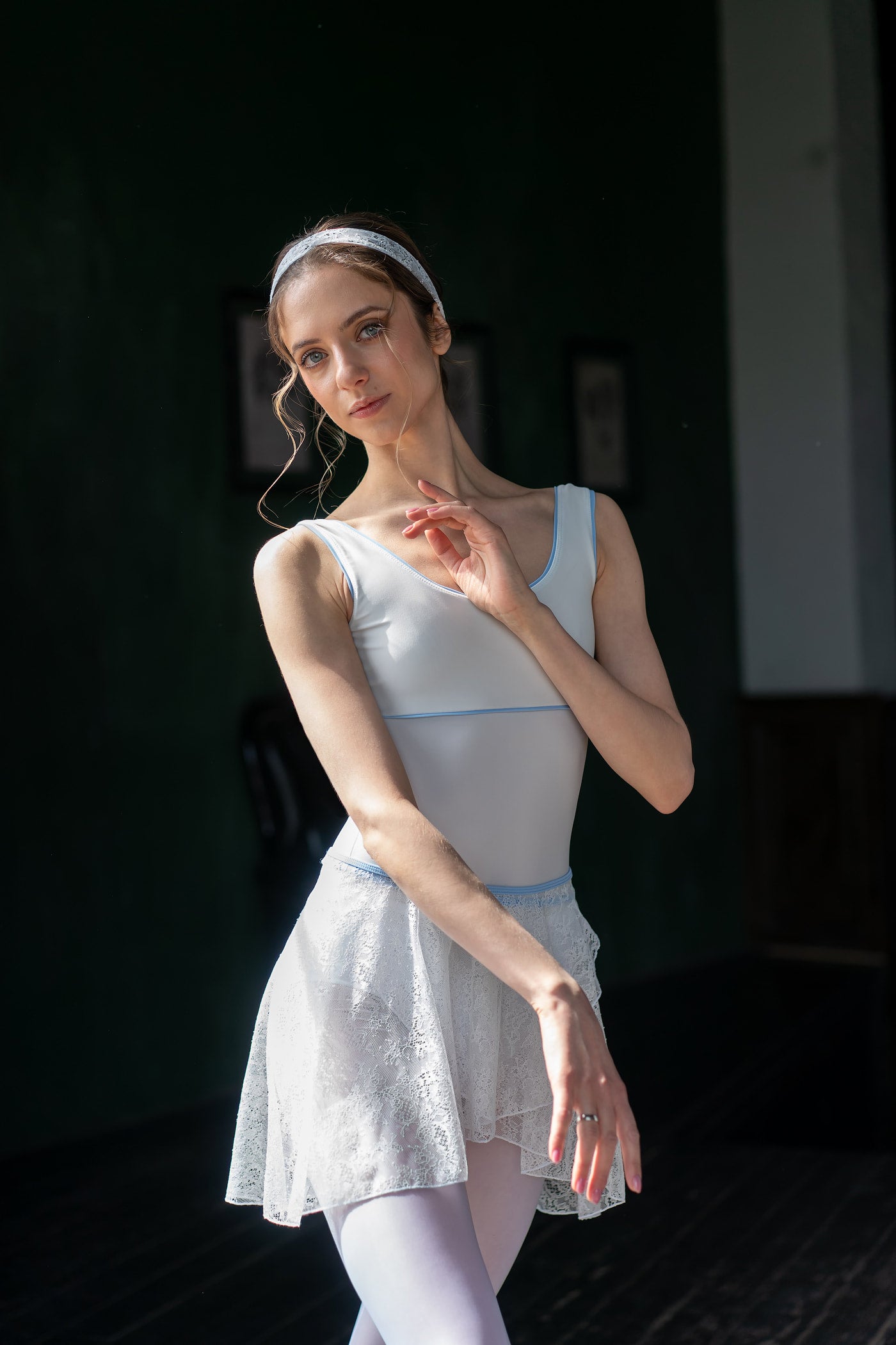 Tunique-skirt mini lace