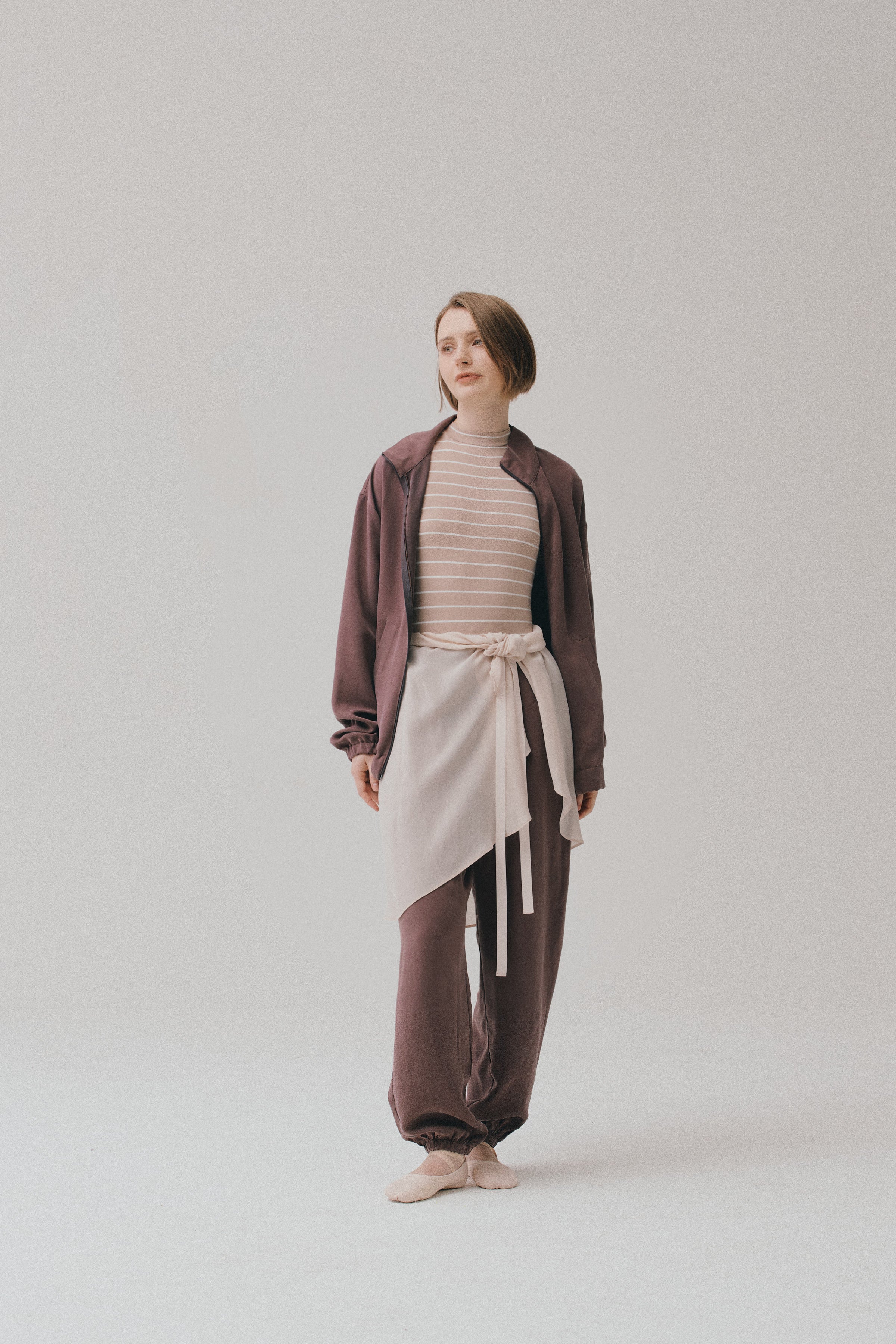 CUPRO MODAL® PANTS | CHESNUT