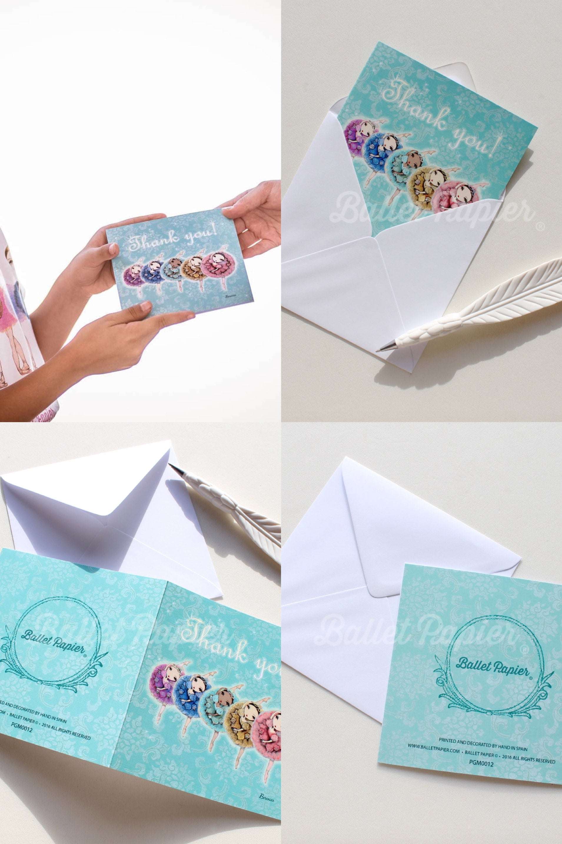 Greeting card | Pointe shoes