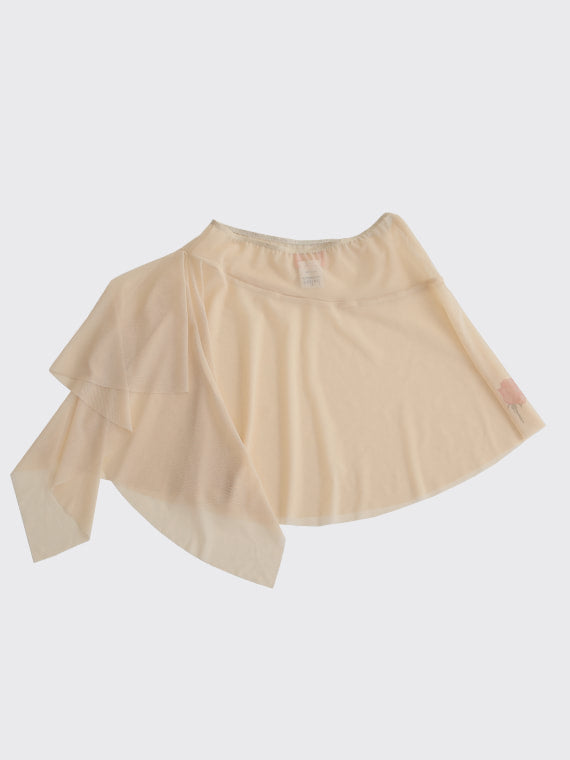 Unique-skirt mini | Nude Rose
