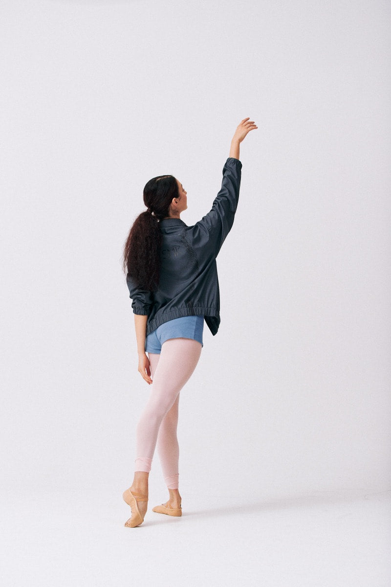 PRINTED RECYCLED POLYESTER JACKET | DARK ICE
