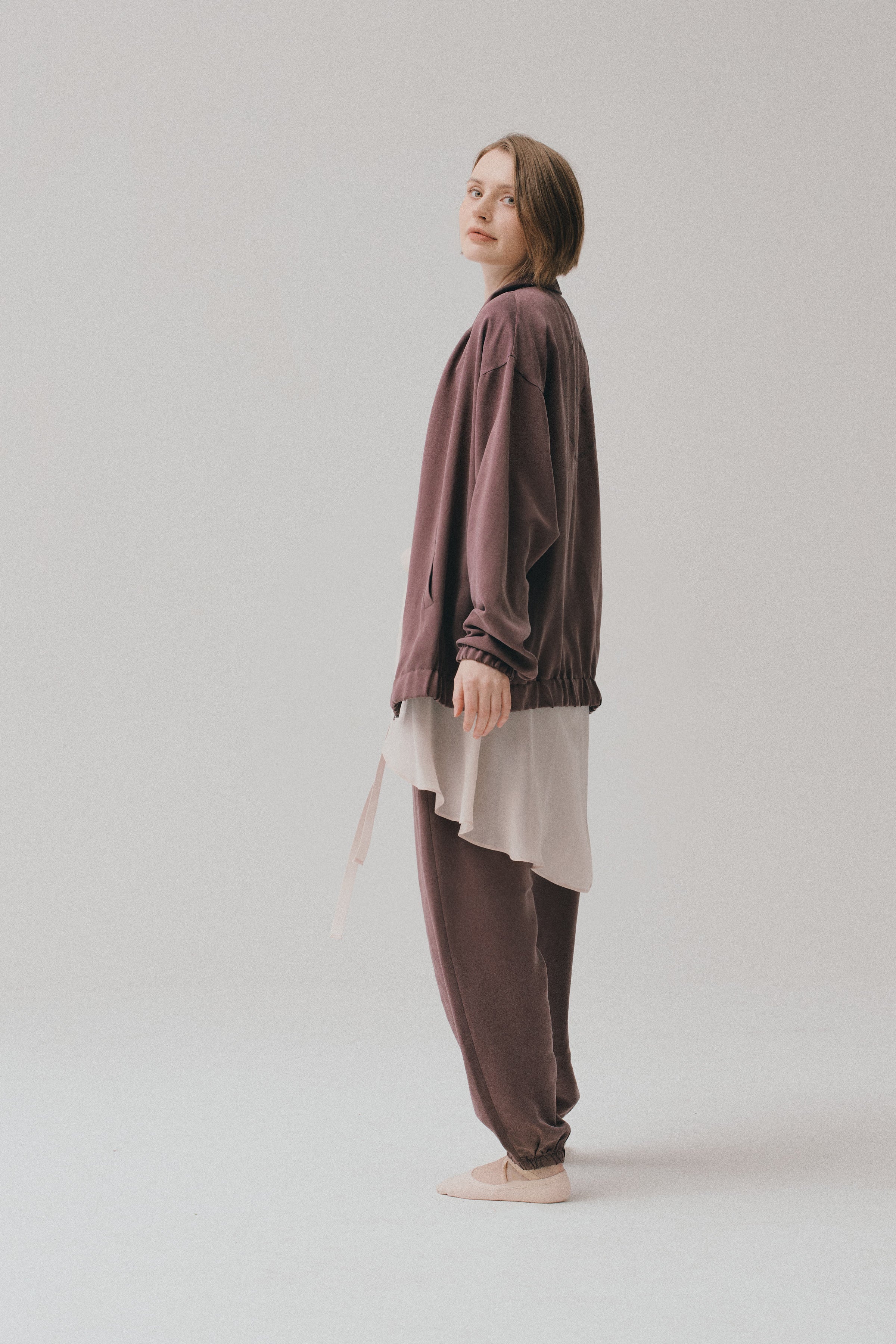 CUPRO MODAL® PANTS | CHESNUT