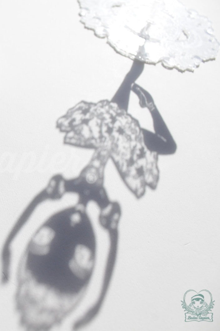 Crystal standing ornament | Ballerina