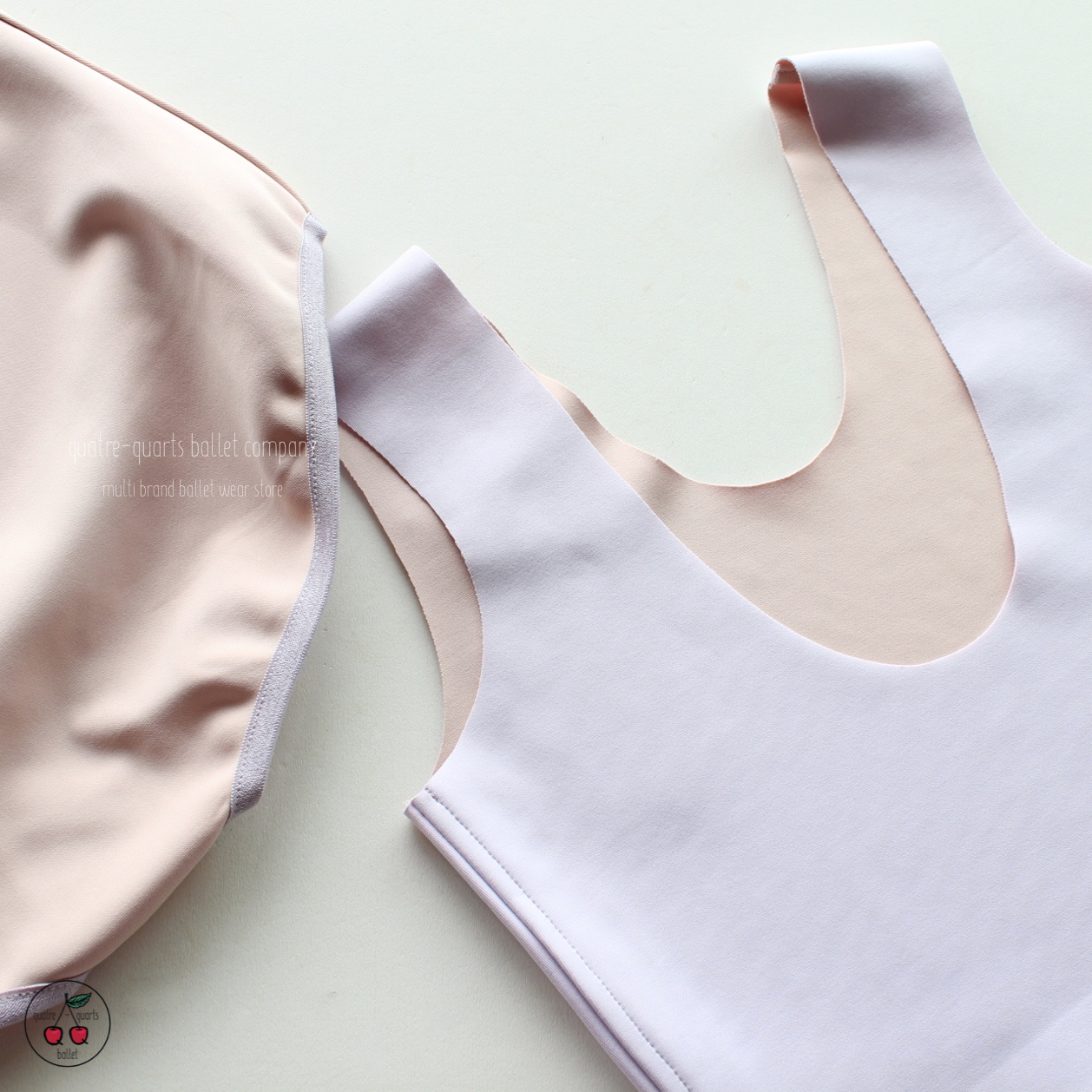 CREORA® REVERSIBLE LEOTARD | LIGHT LILAC/NUDE