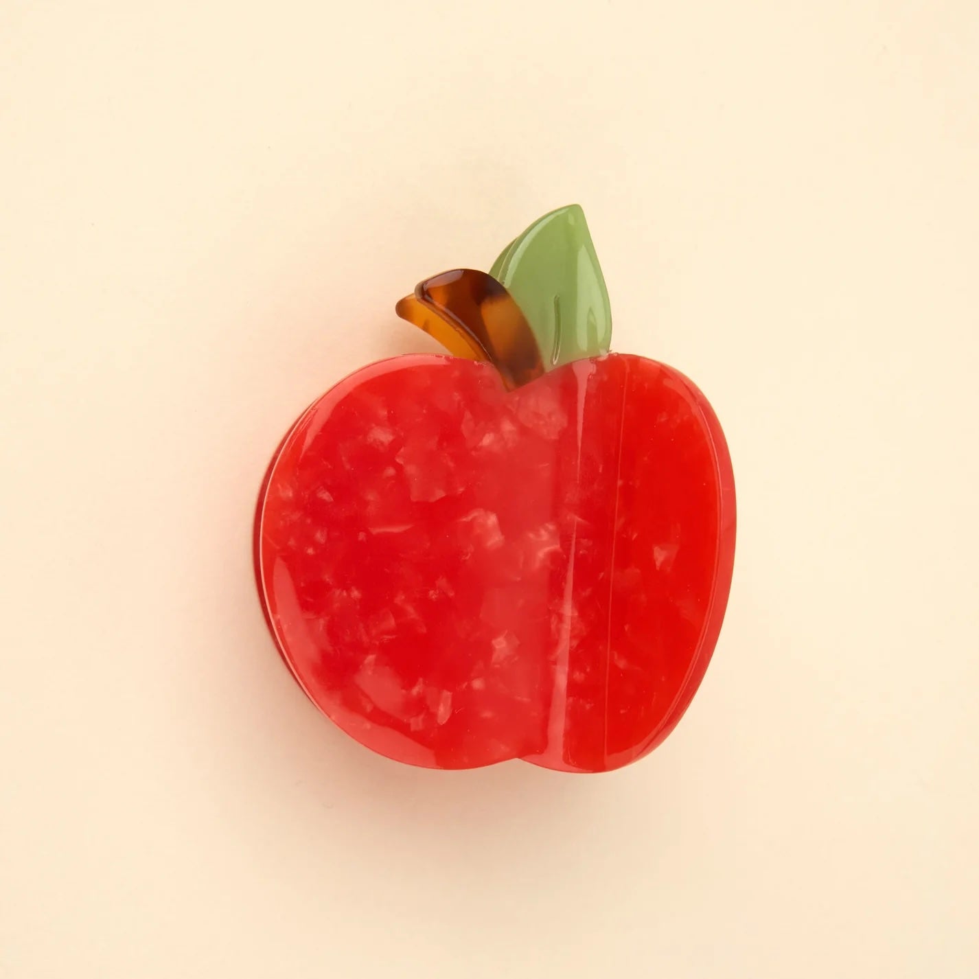 APPLE HAIR CLAW