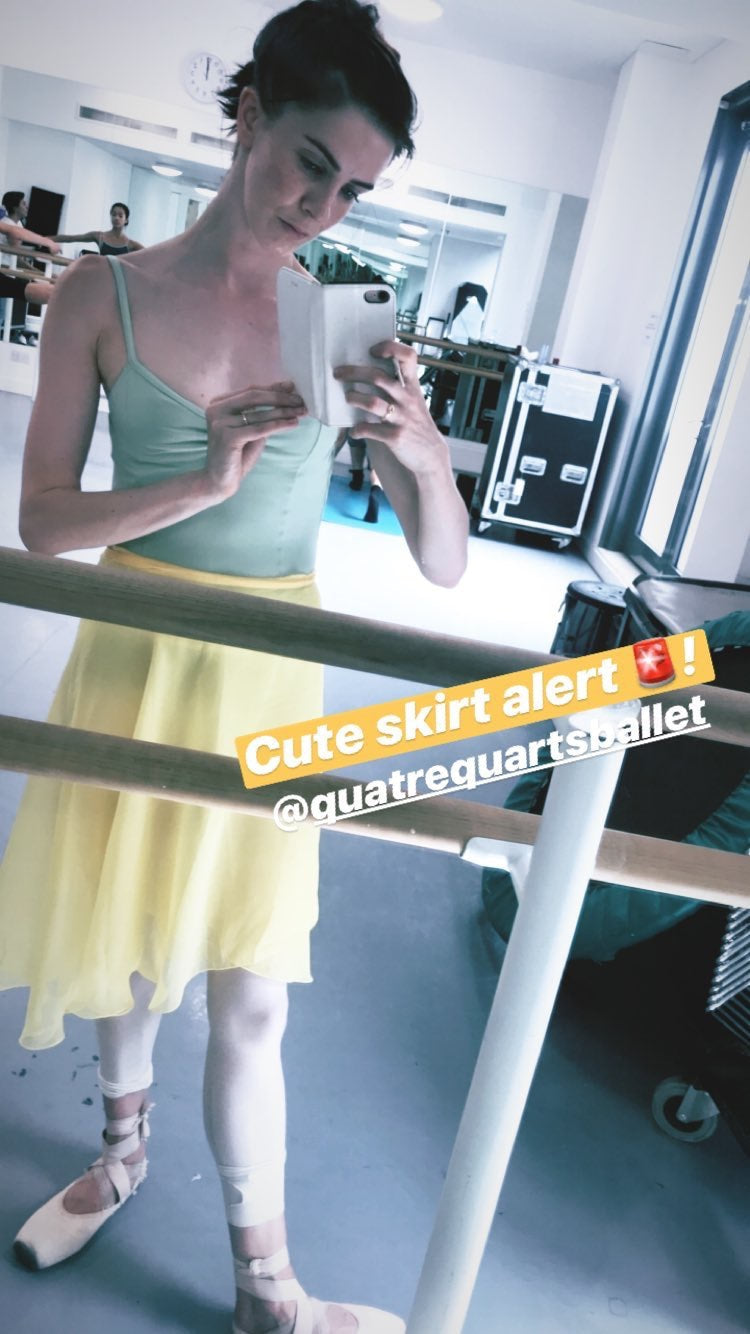 Tunique-skirt midi | Yellow Narcissus