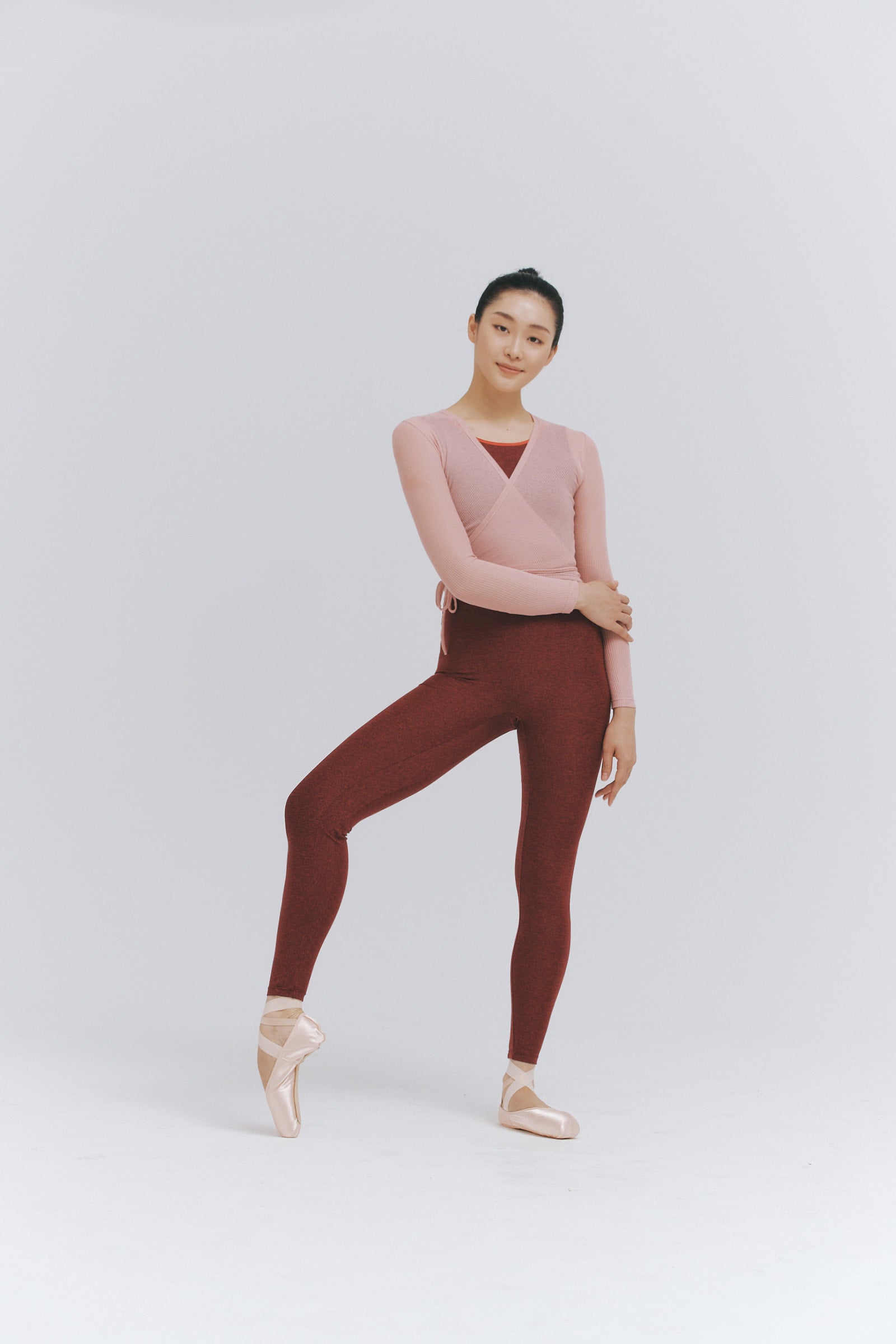 TENCEL™ WRAPPED TOP | LIGHT PINK