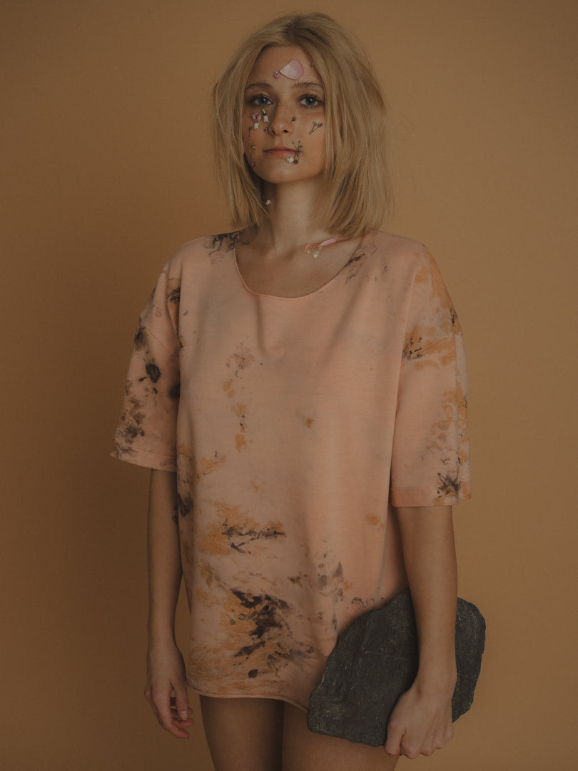 Oversized t-shirt EMBER | Lava Blush
