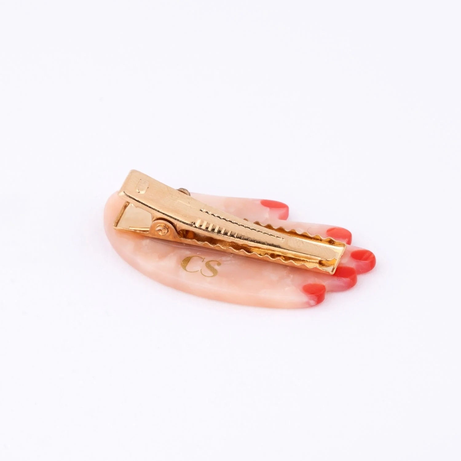 HAND HAIR CLIP - WHITE