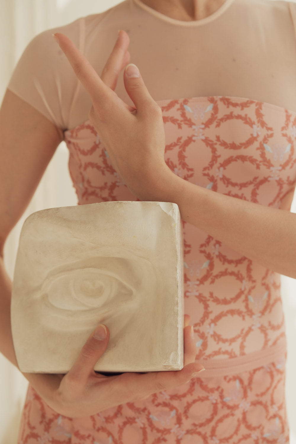 Tunique-skirt mini | Laurel peach
