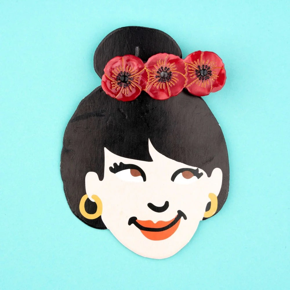 POPPY HAIR CLIP