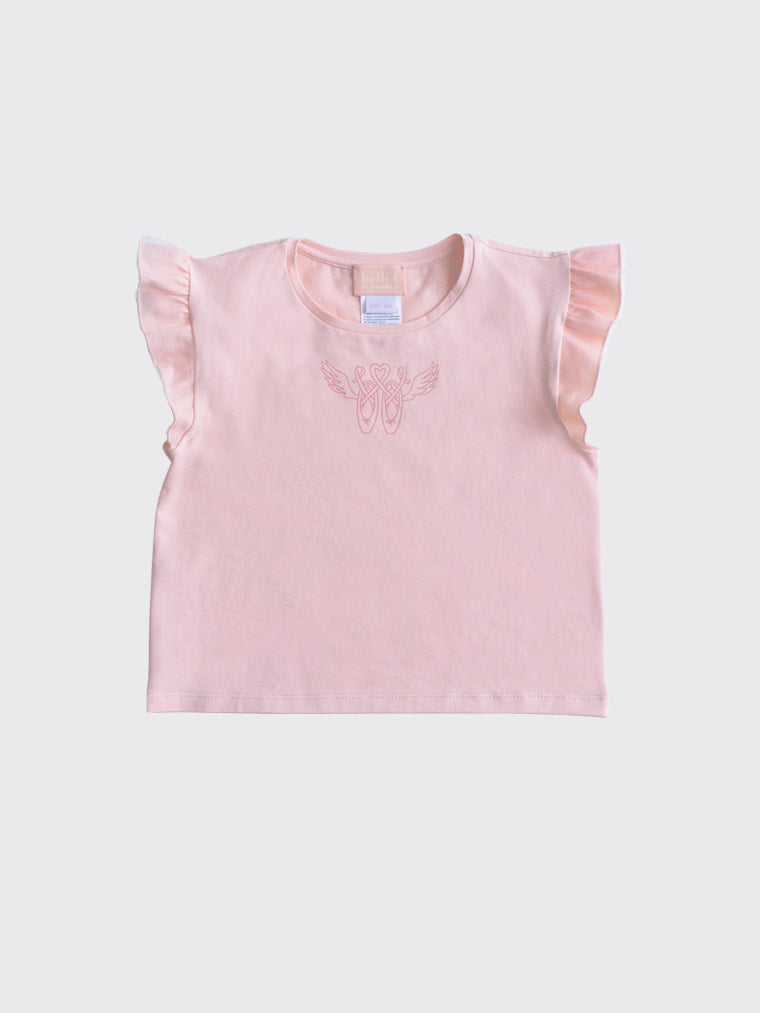 Wings T-shirt | Peach
