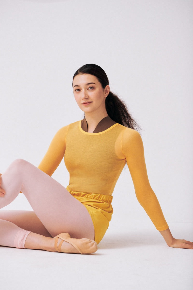 TENCEL™ MAXI FITTED TEE | YELLOW