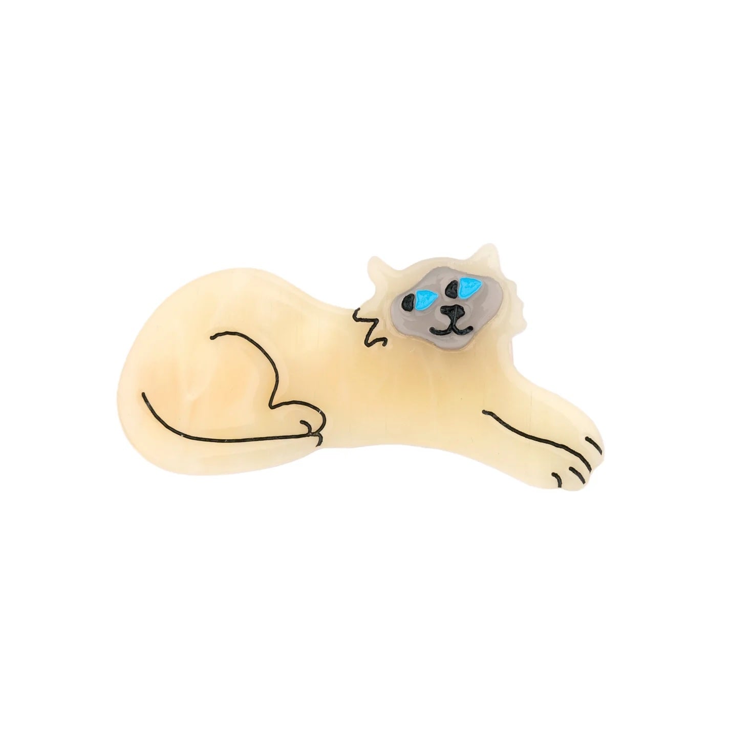 SIAMESE CAT HAIR CLIP