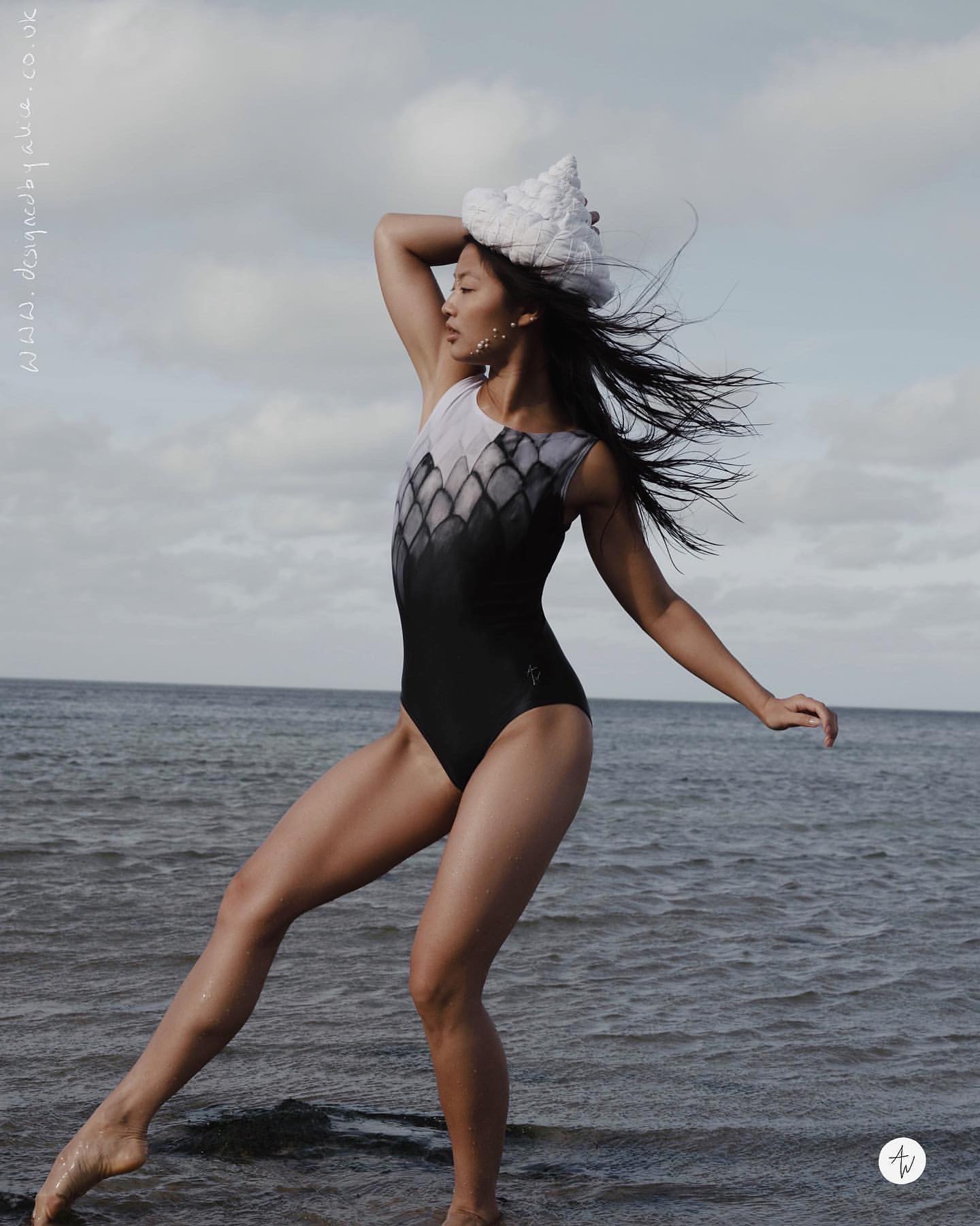 BODYSUIT // BLACK SOMEFISH