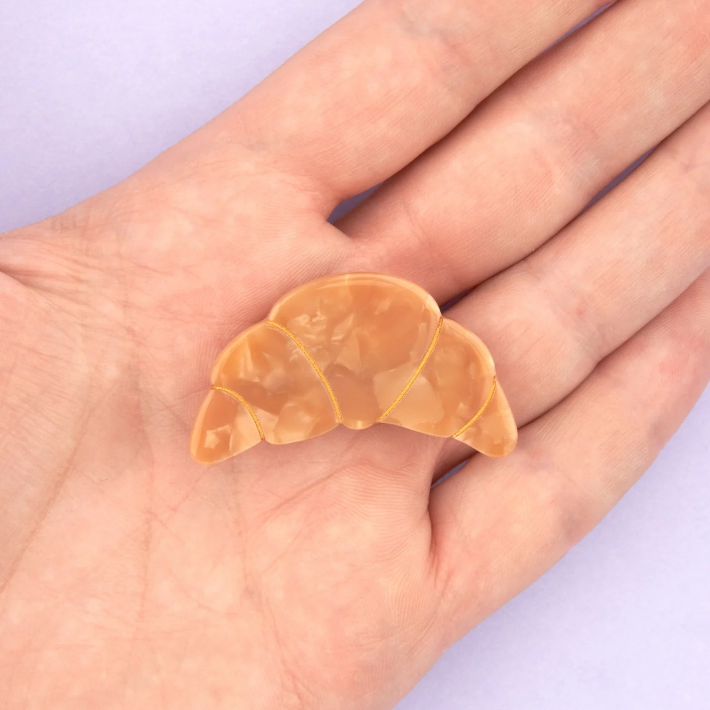 CROISSANT HAIR CLIP