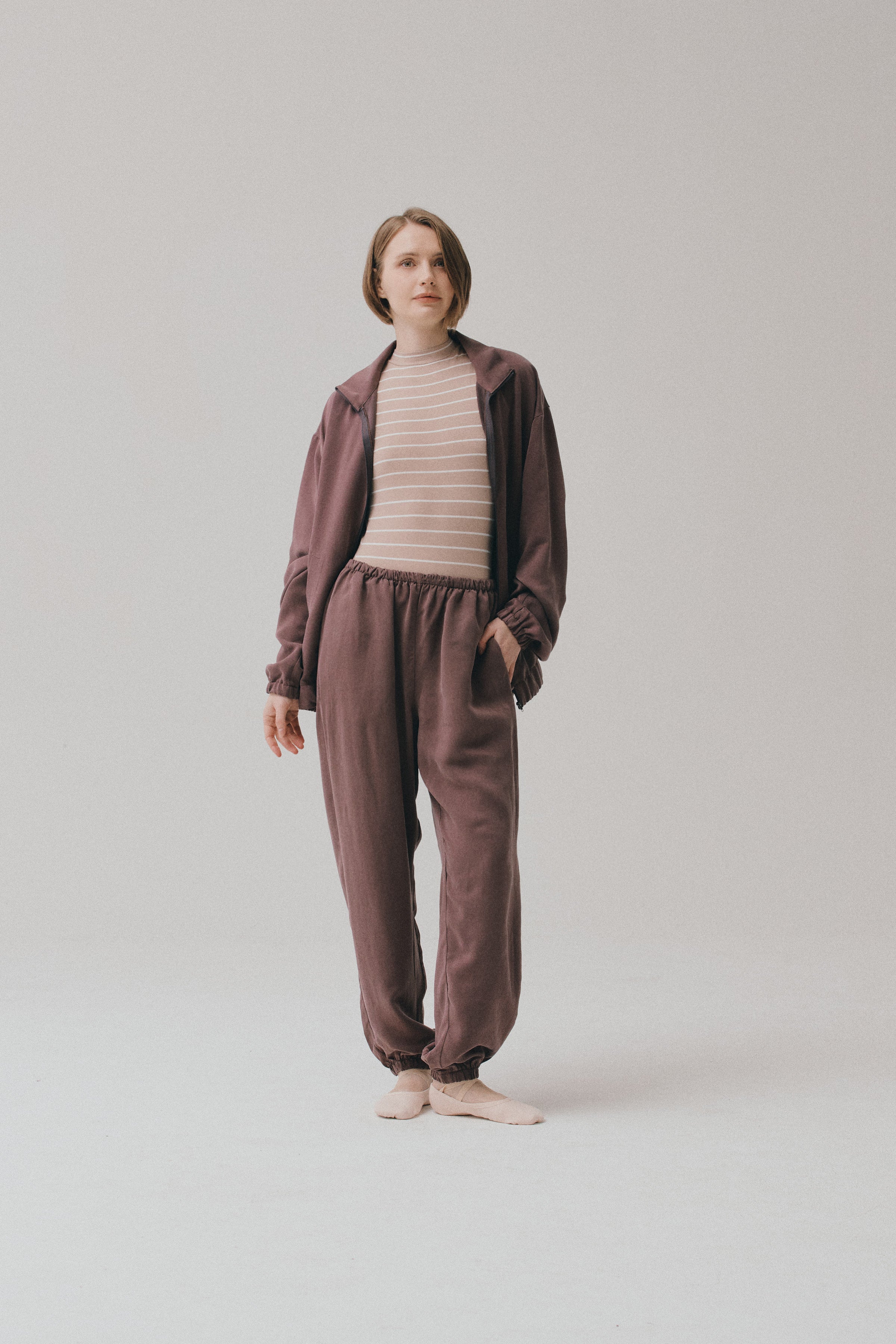 CUPRO MODAL® PANTS | CHESNUT