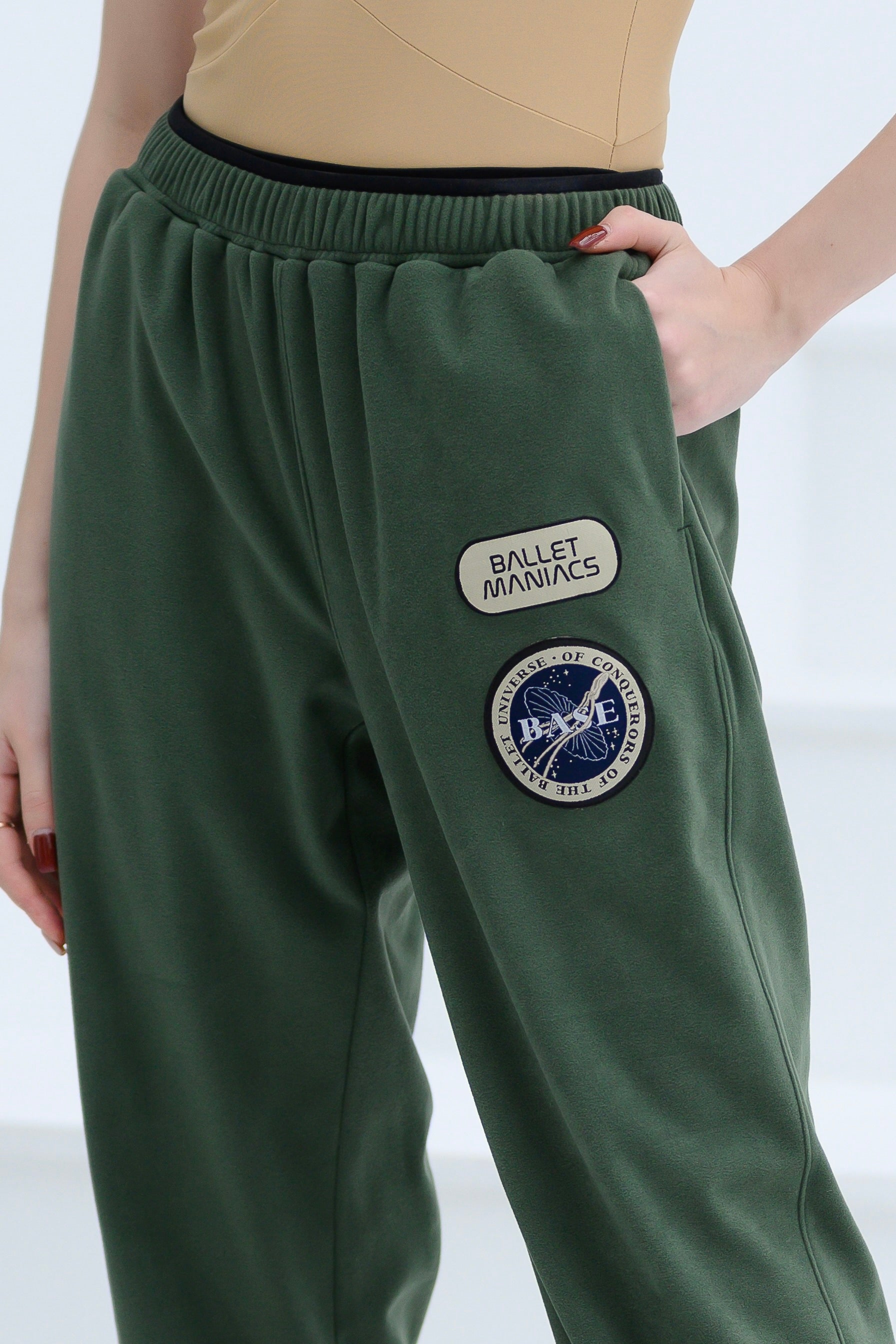Interstellar pants | Saturated sage