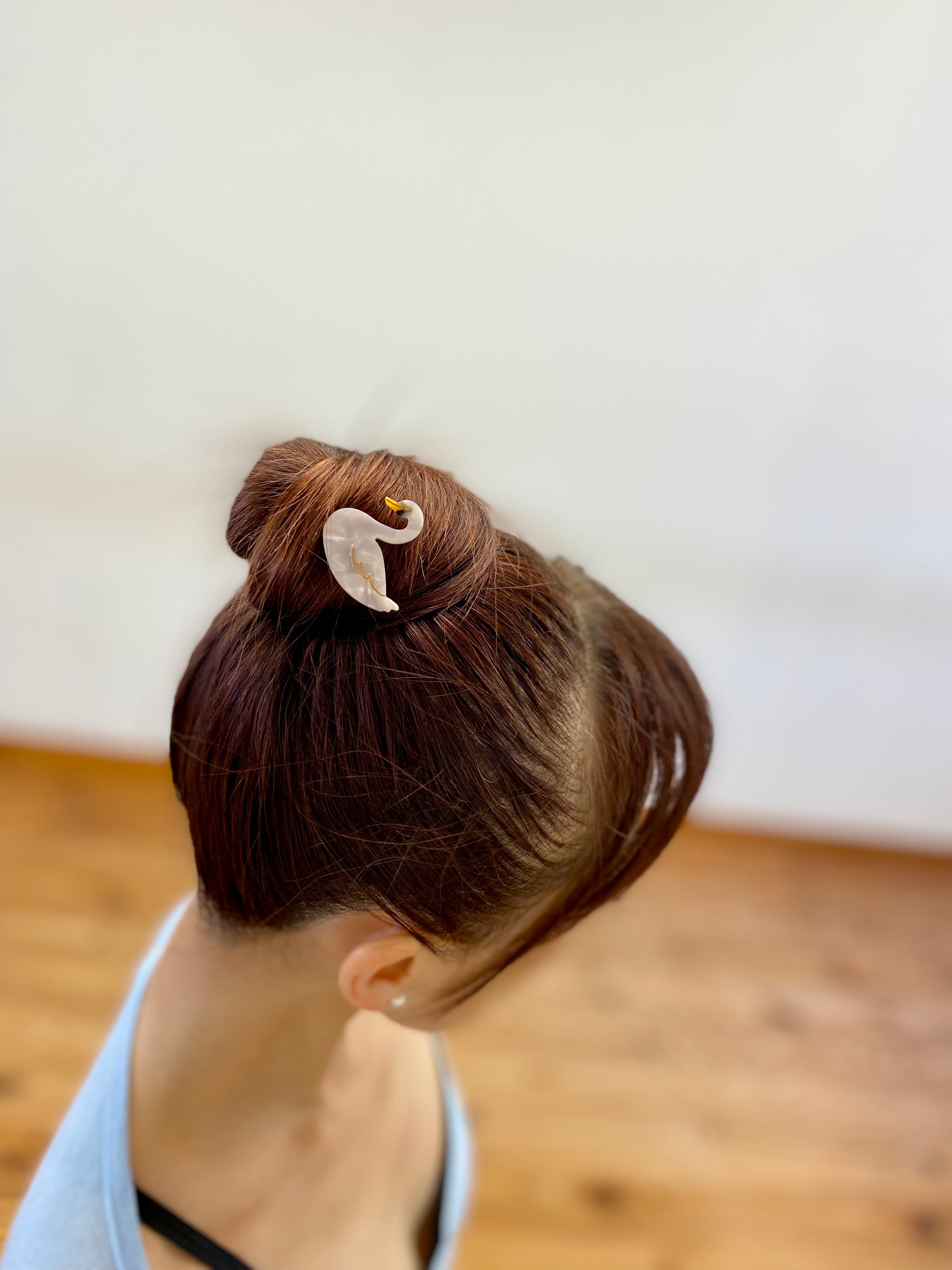 SWAN HAIR CLIP