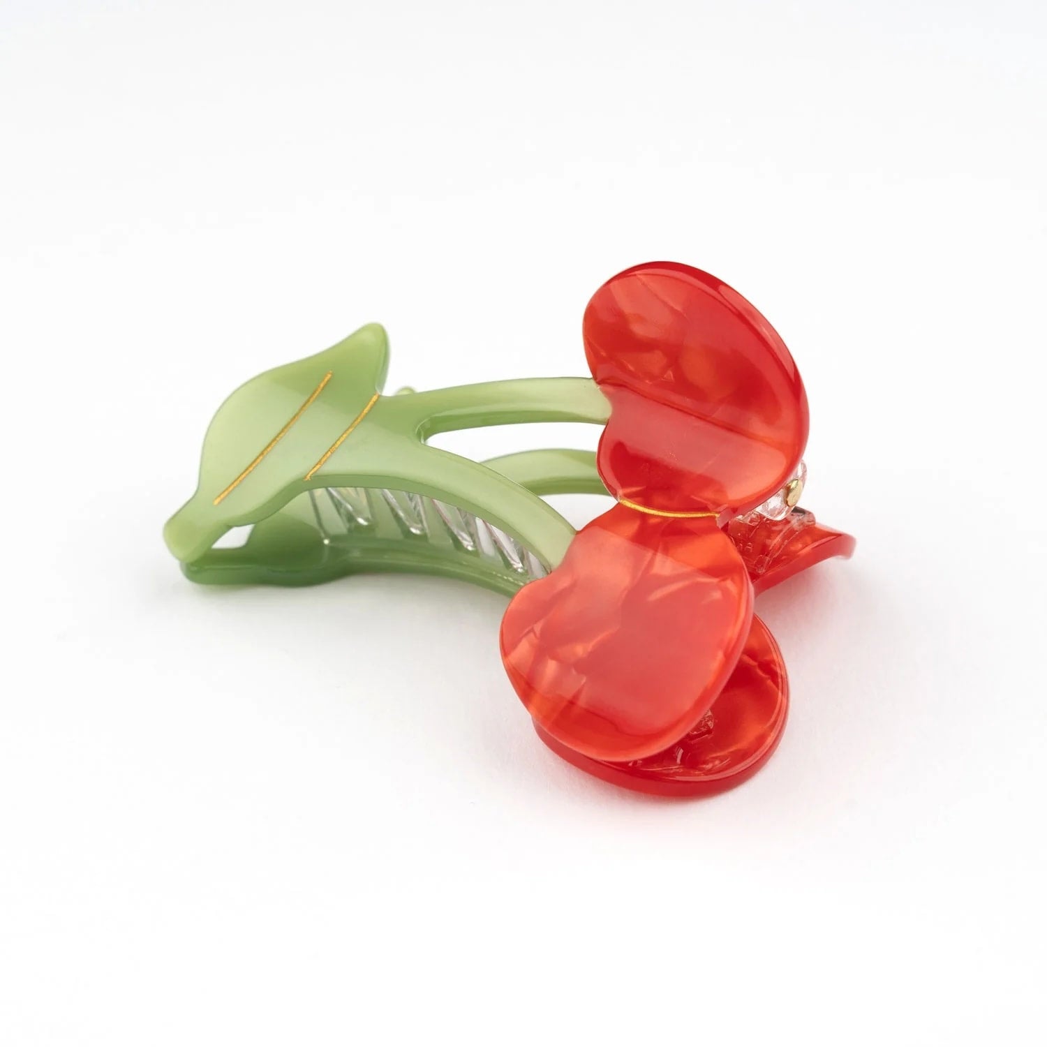 CHERRY HAIR CLAW