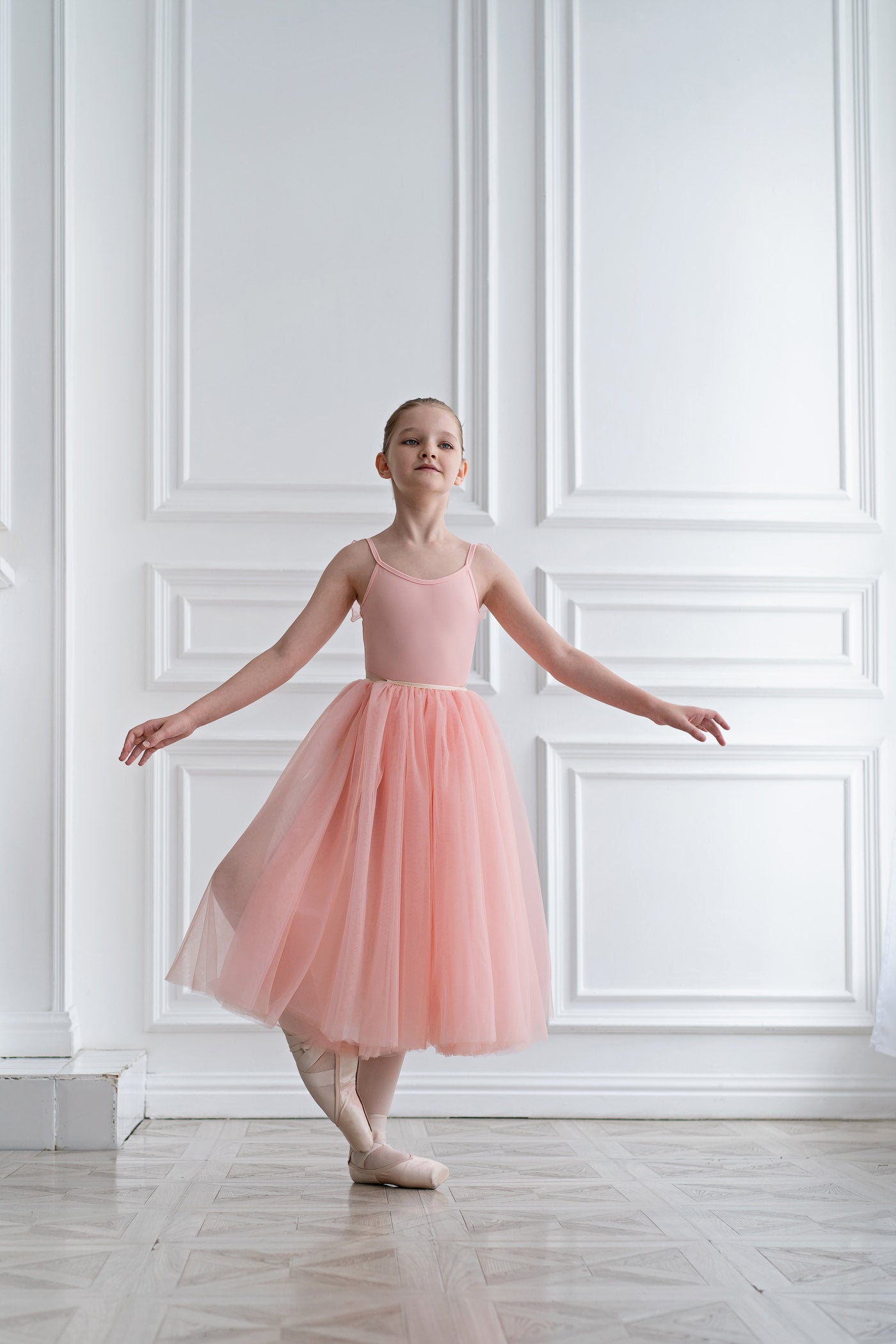 Amour girls wings leotard