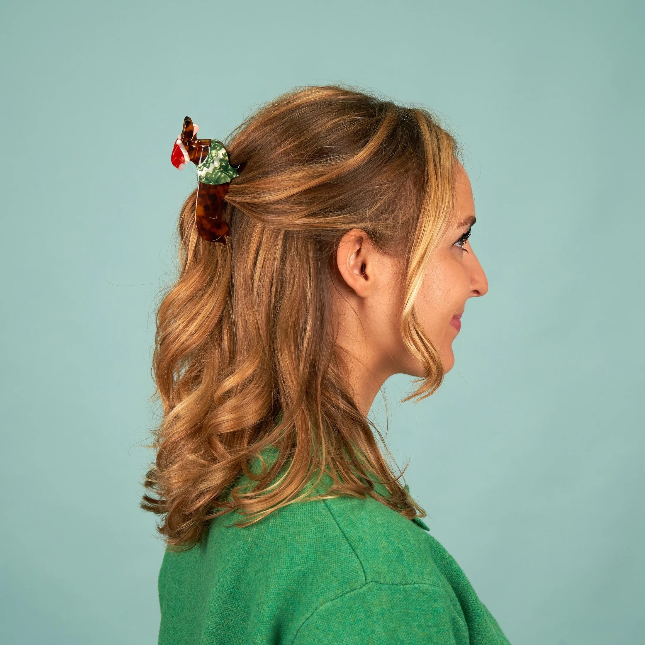 CHILLY DACHSHUND HAIR CLAW