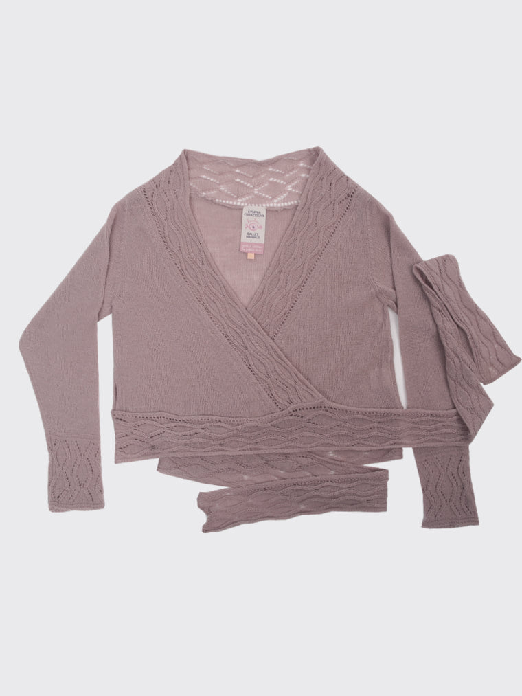 Cardigan by Evgenia Obraztsova Dusty Lilac