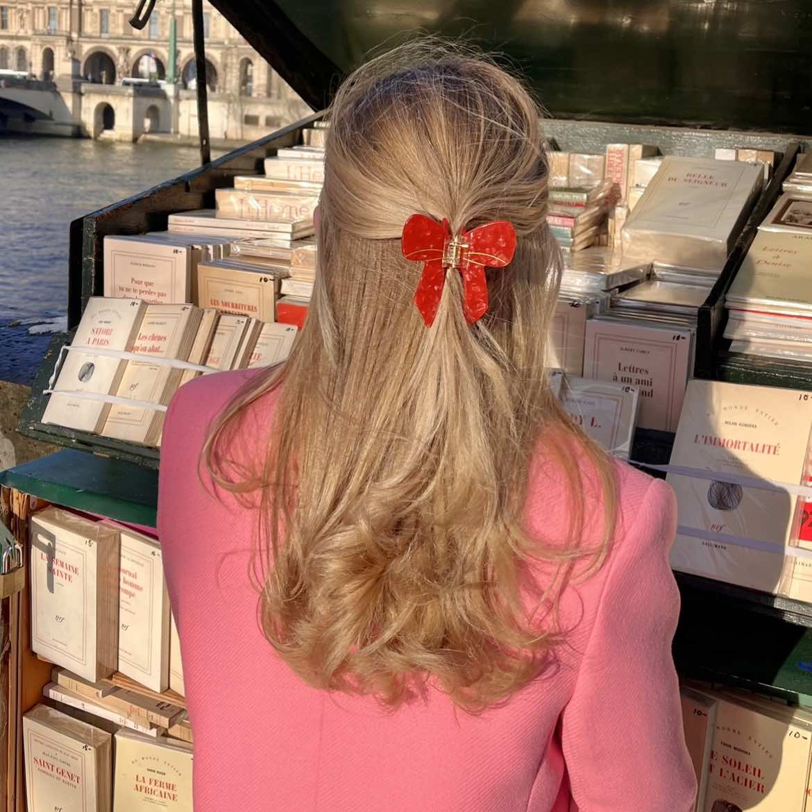 RIBBON HAIR CLAW