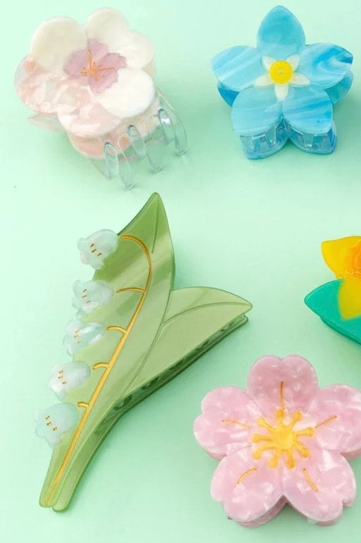 LILY OF THE VALLEY HAIR CLAW