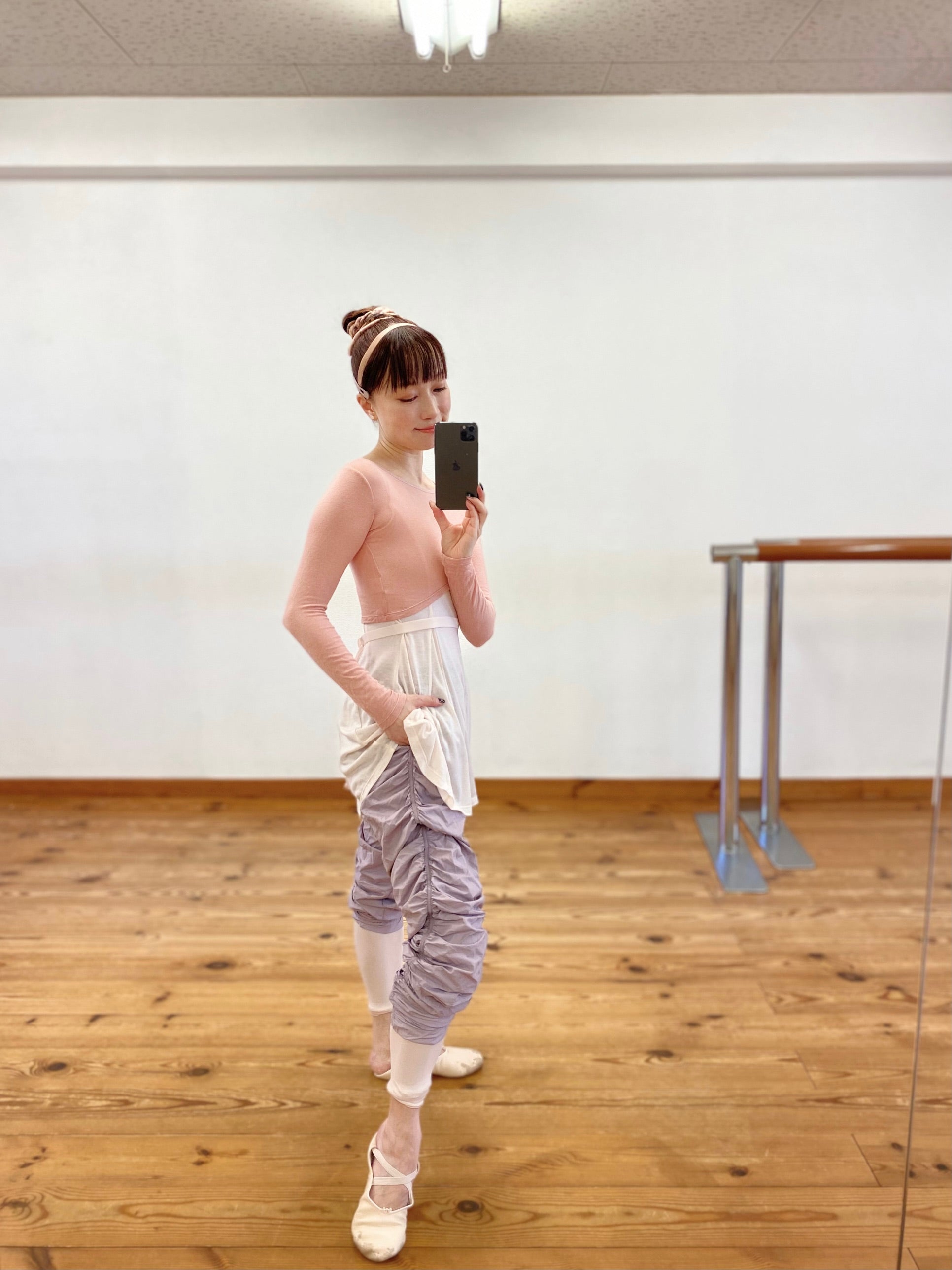 TENCEL™ Ballet Dress | White Pink