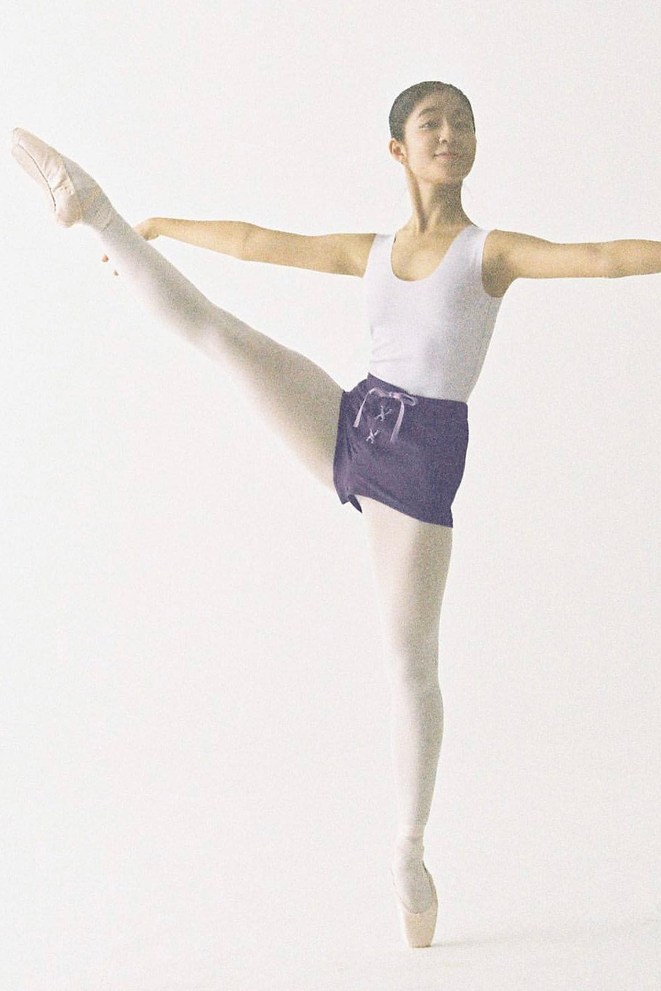 ORGANIC COTTON SHORT | DARK LAVENDER