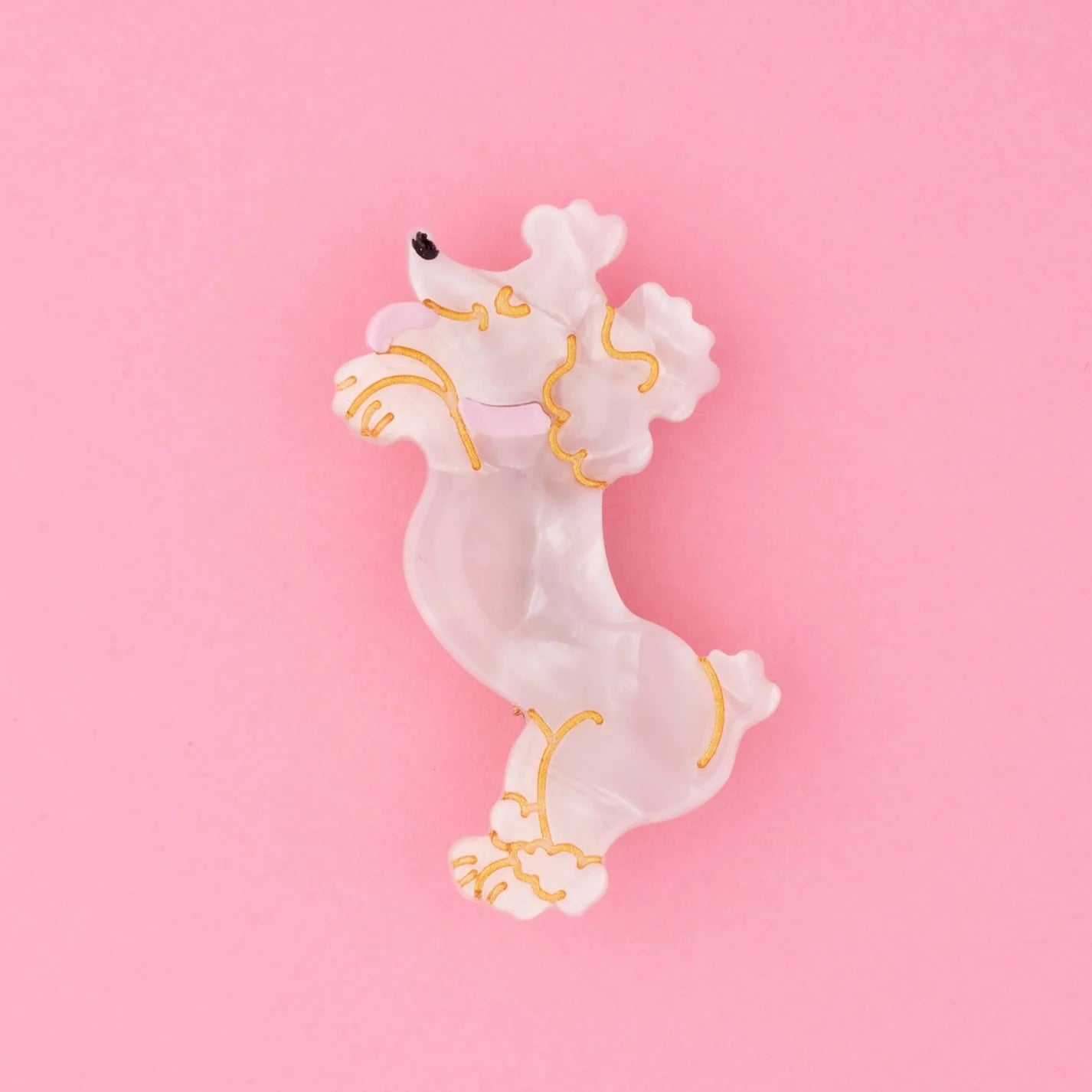 POODLE HAIR CLIP