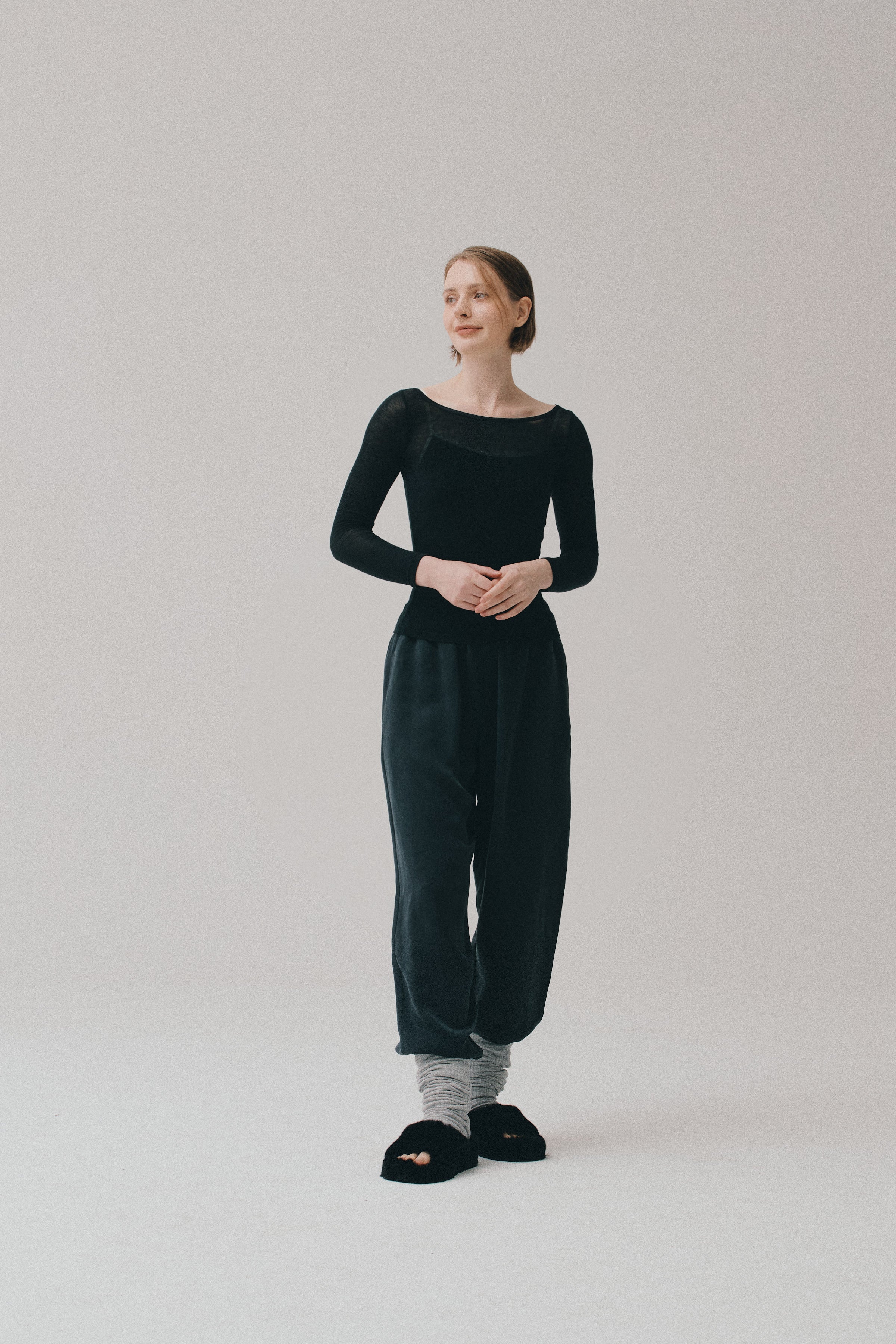 CUPRO MODAL® PANTS | BLACK
