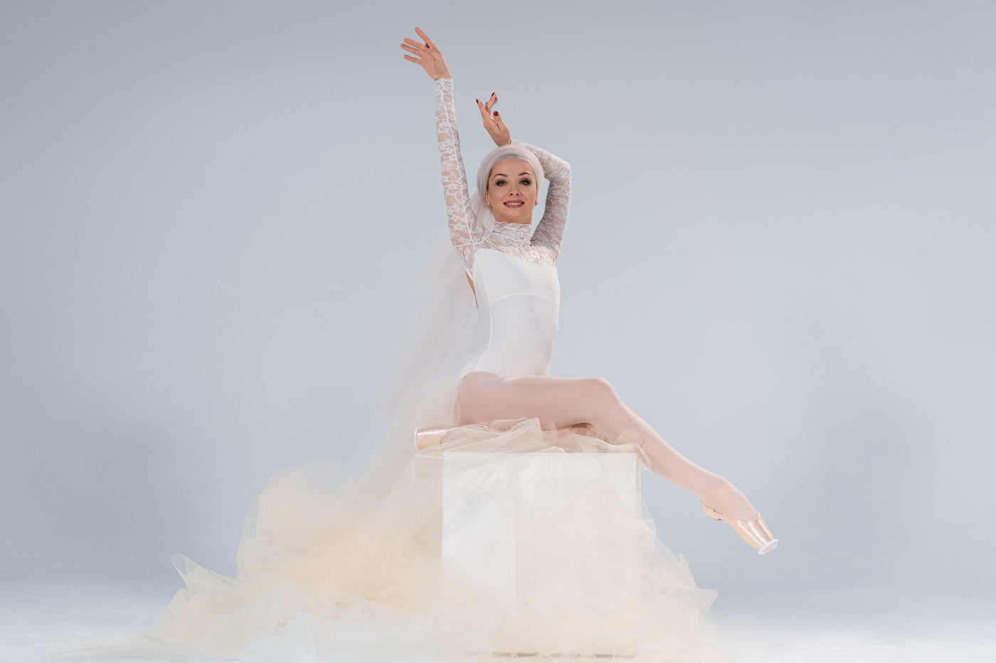Leotard Casta Diva 2.0 by Evgenia Obraztsova | Champagne(なくなり次第終了)