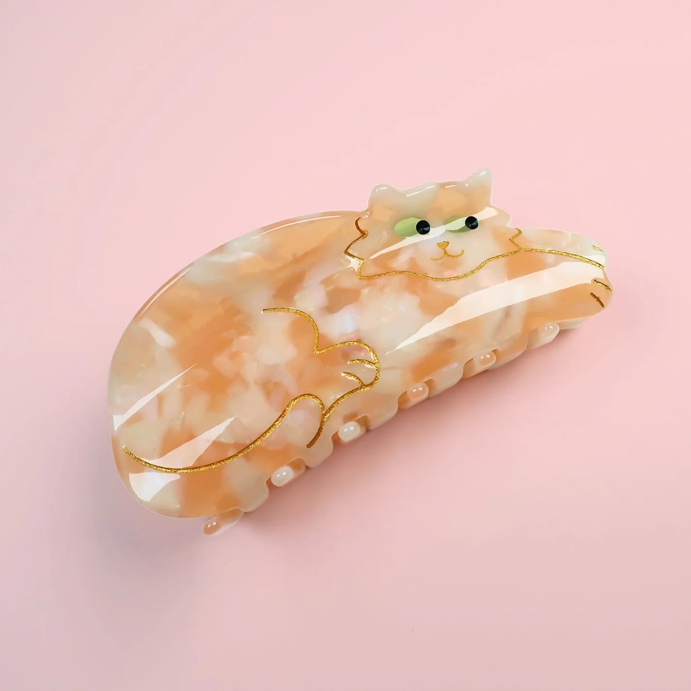 GINGER CAT HAIR CLAW