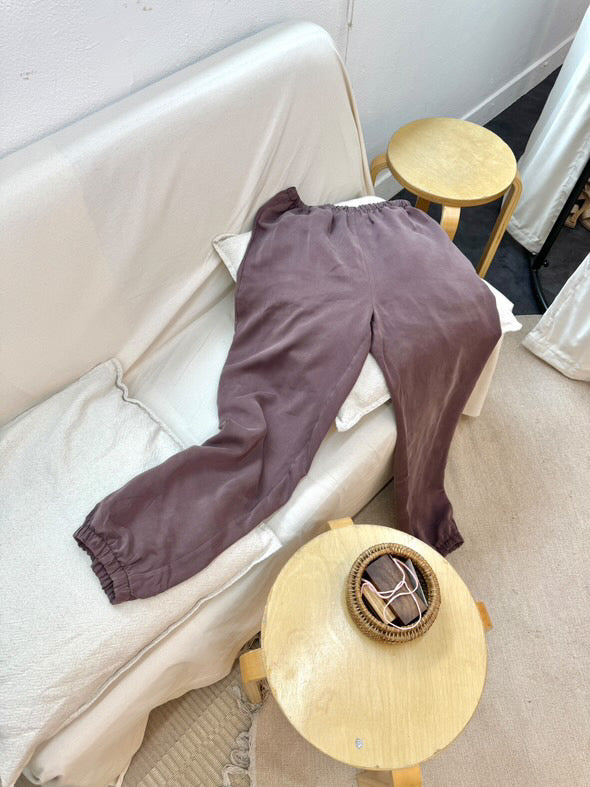 CUPRO MODAL® PANTS | CHESNUT