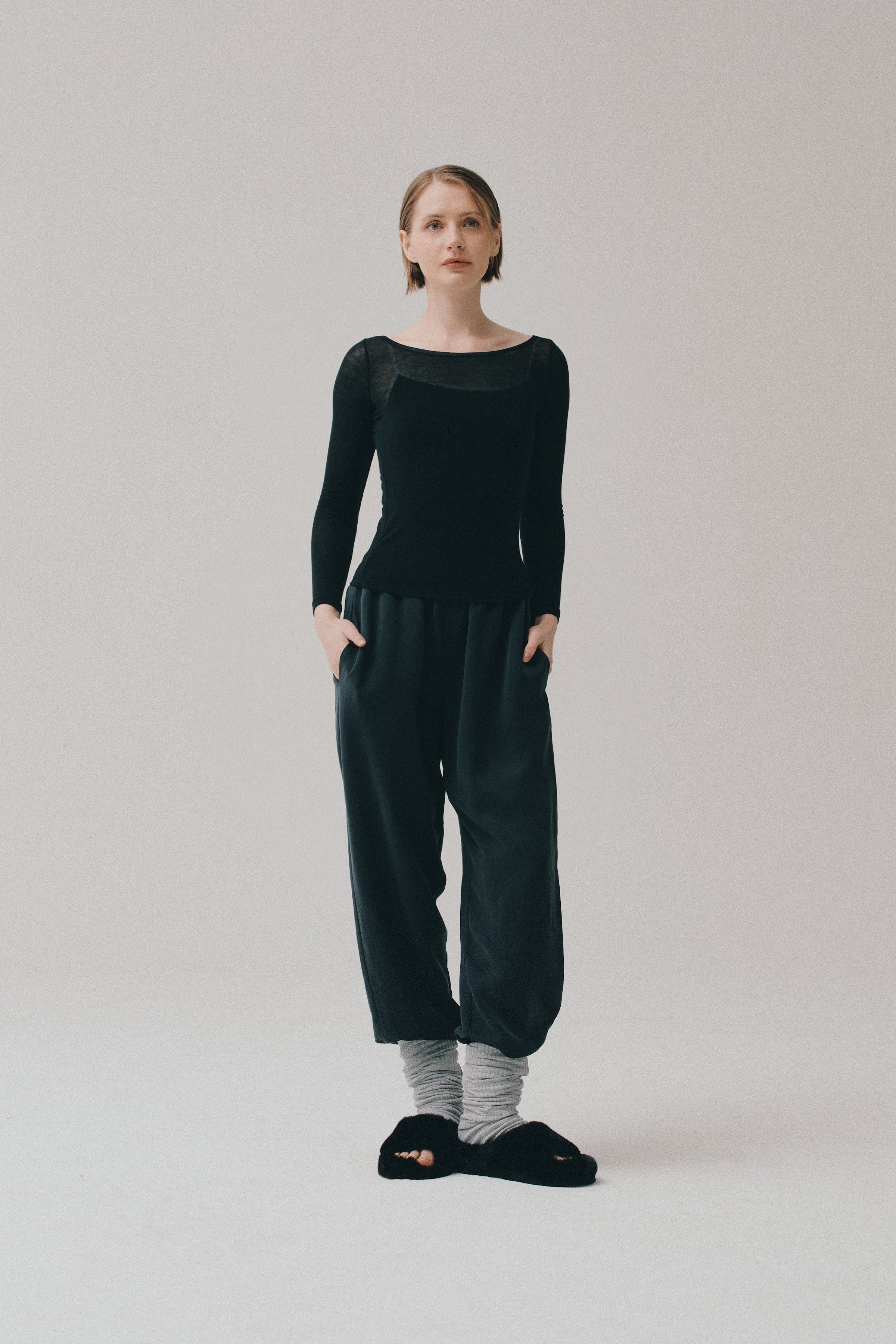 CUPRO MODAL® PANTS | BLACK