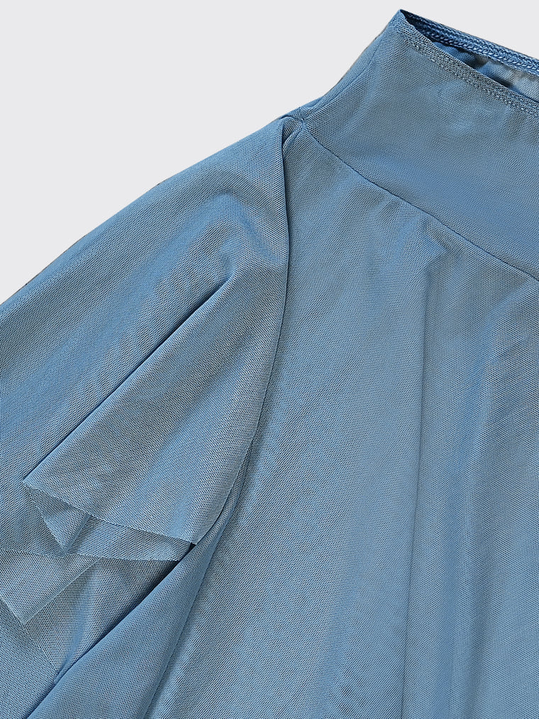 Unique-skirt mini | Iced turquoise