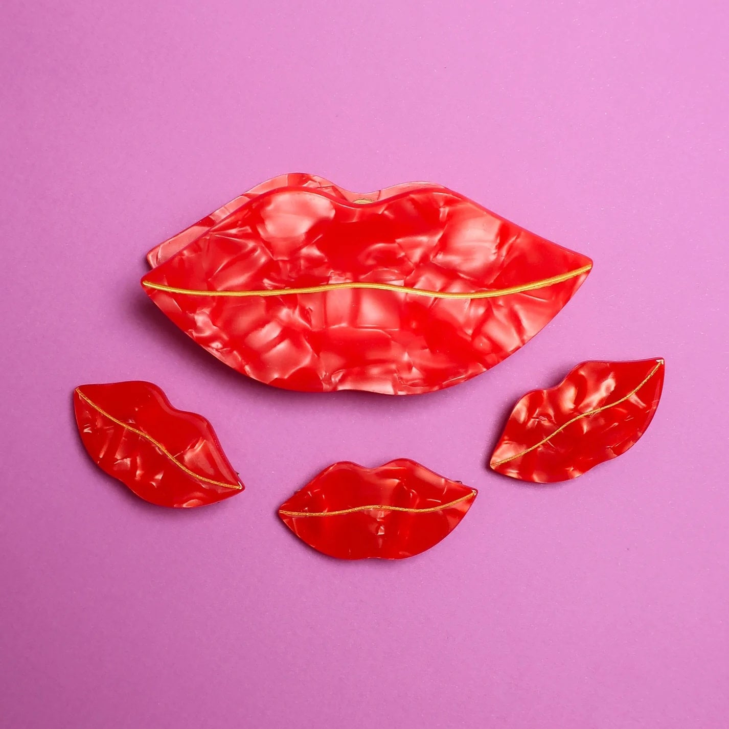 LIPS HAIR CLIP