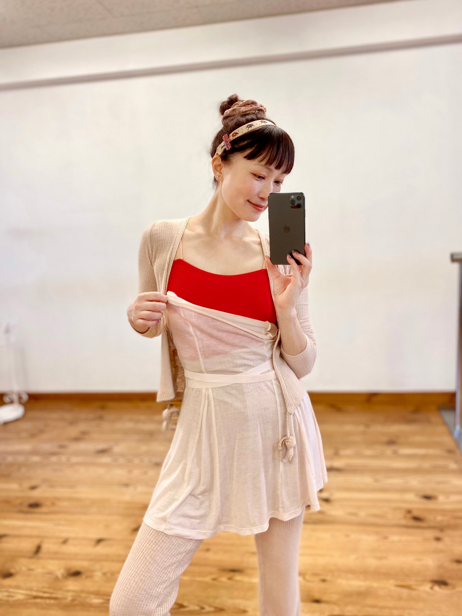 TENCEL™ Ballet Dress | White Pink