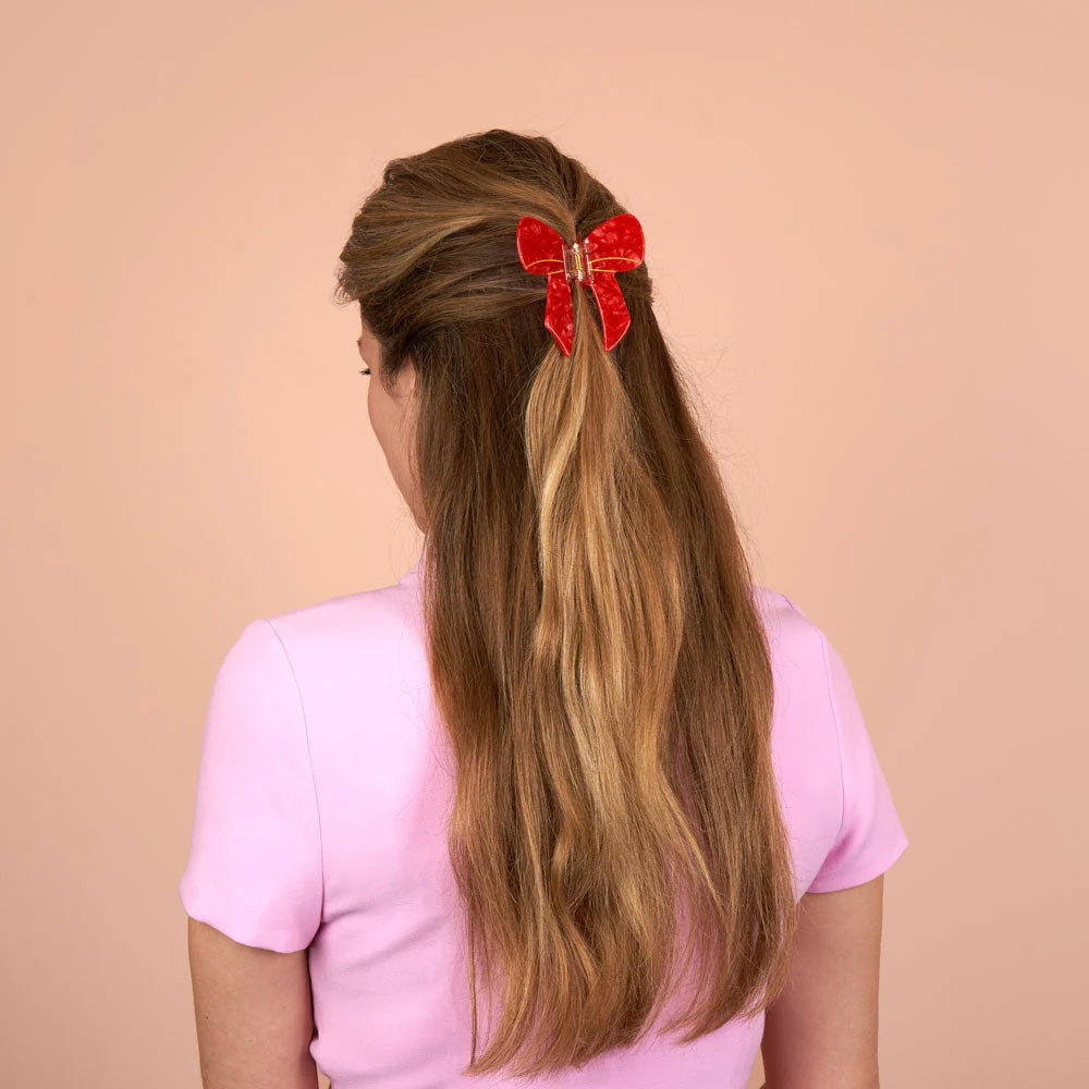 RIBBON HAIR CLAW