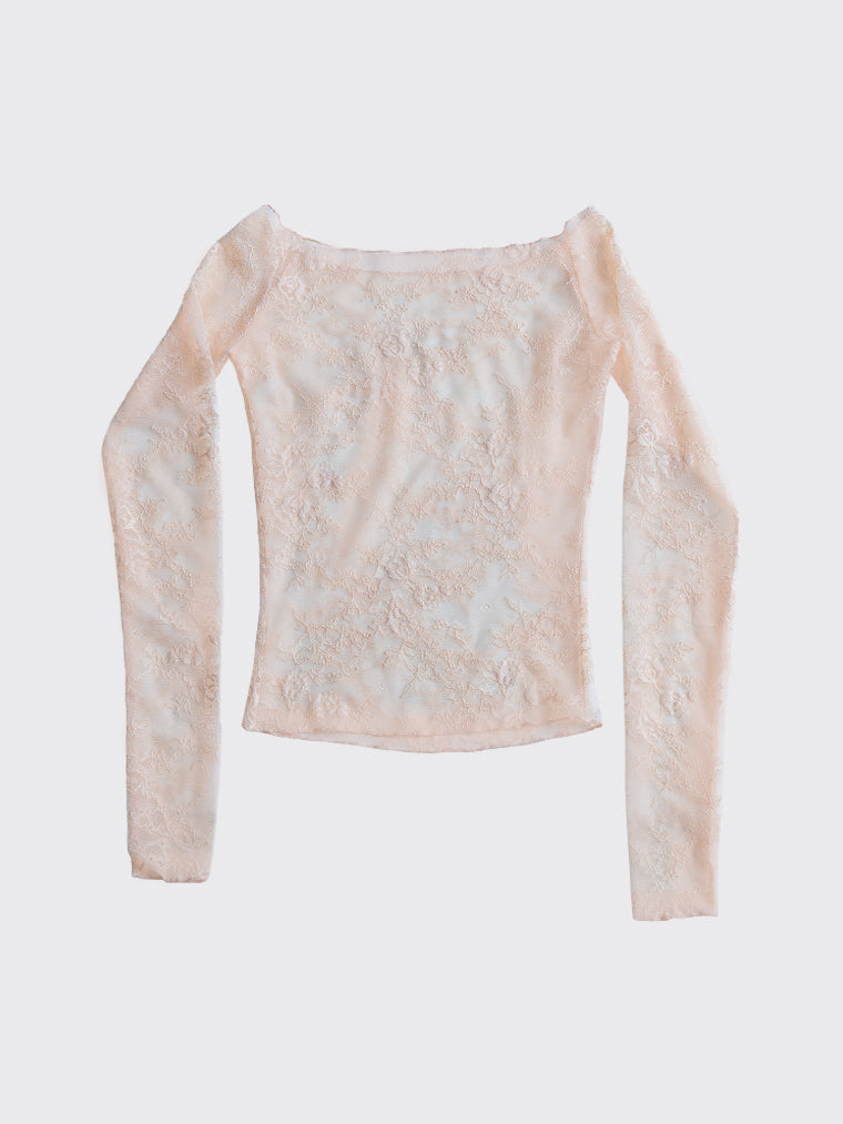 TOP | Crème Brûlée Lace