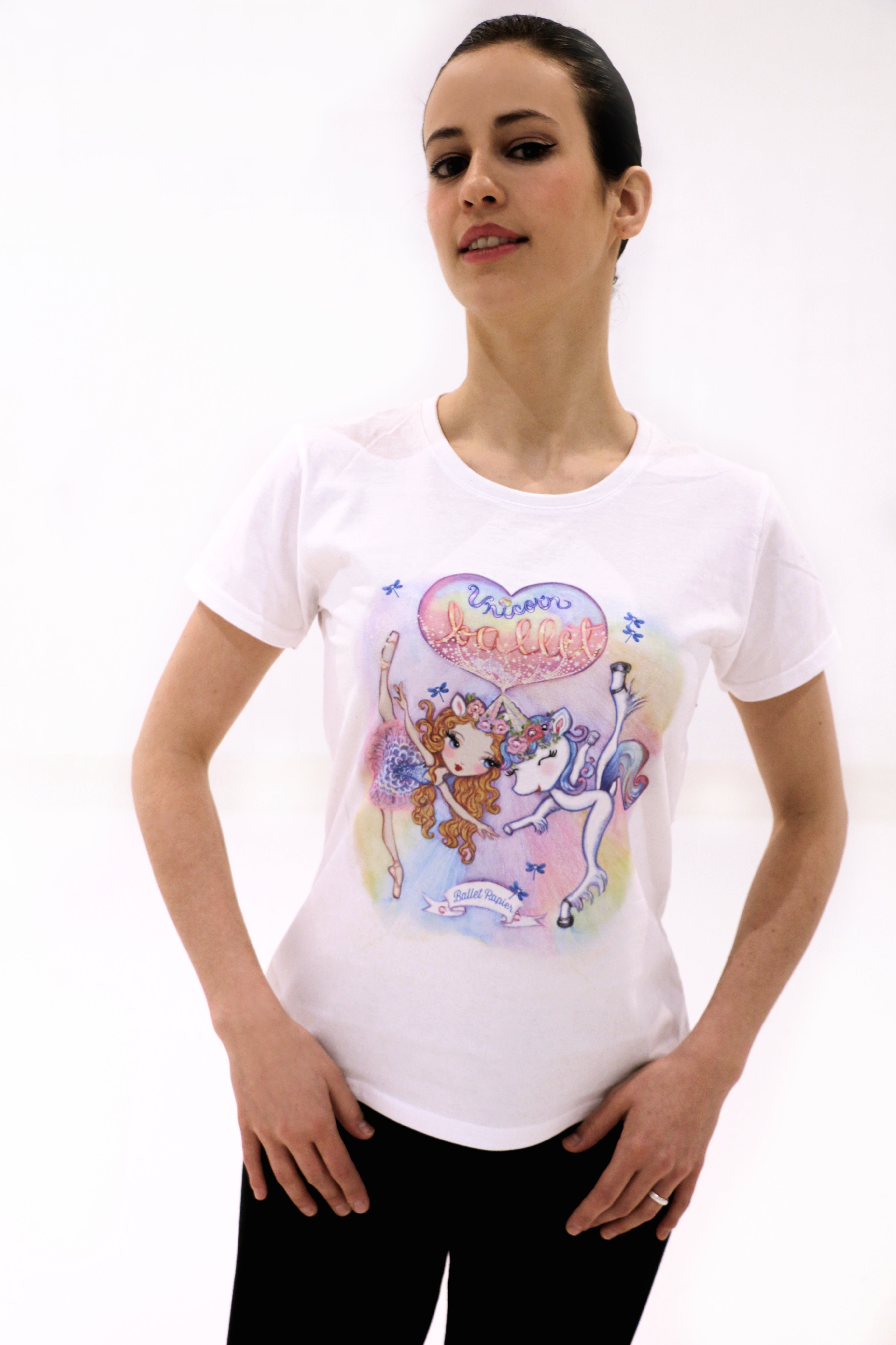 T-shirt | Ballerina and Unicorn — deadstock