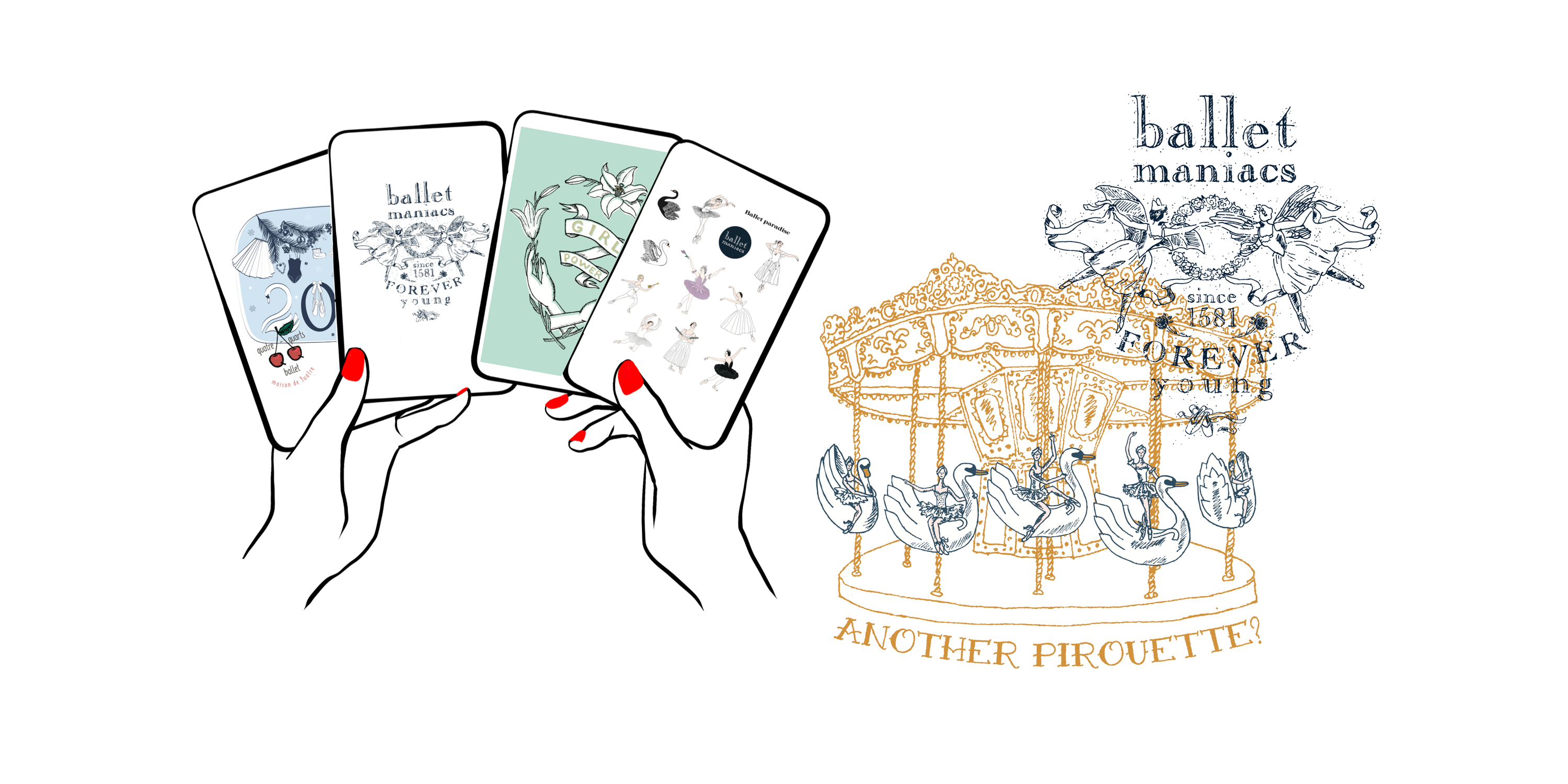 一度は完売したカレンダー、再び。— Ballet Maniacs × Maison de 9uatre 2026 Calendar