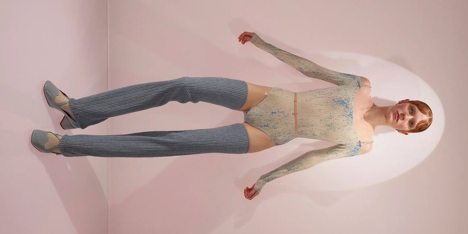 BUTTERZOPF legwarmers BABY BLUE by Just A Corpse