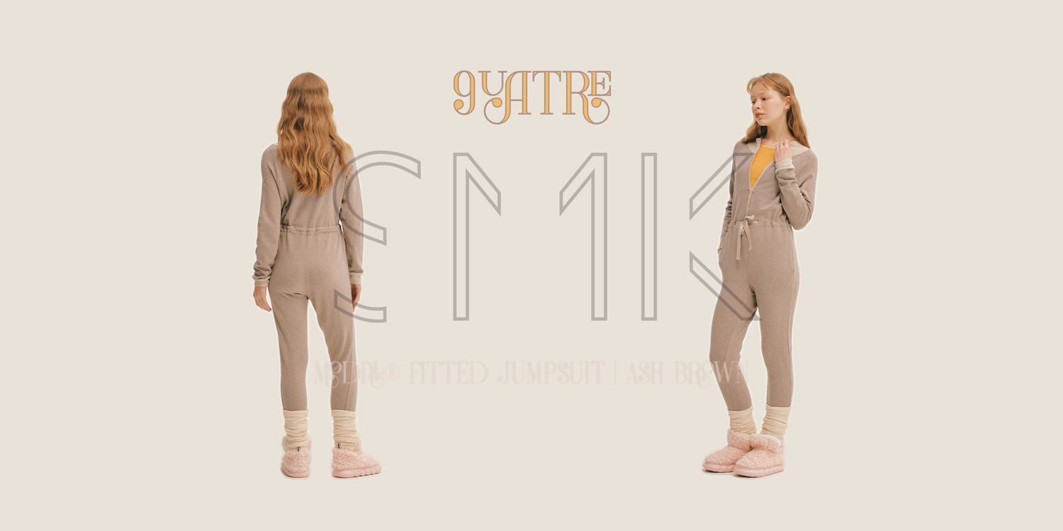 S M K MODAL® FITTED JUMPSUIT｜軽やかさとストレッチ力を兼ね備えた限定ジャンプスーツ