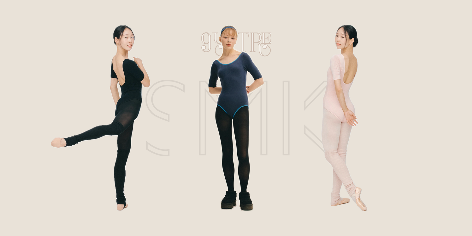 S M KのSleeved Leotardで、レッスンに寄り添う柔らかな着心地を